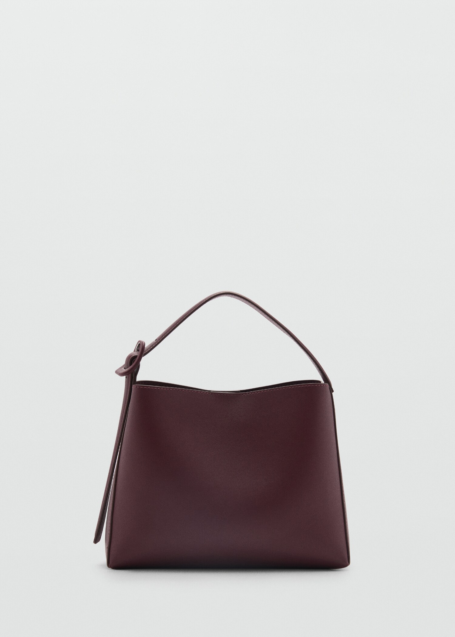 Mini shopper bag with buckle - Article without model