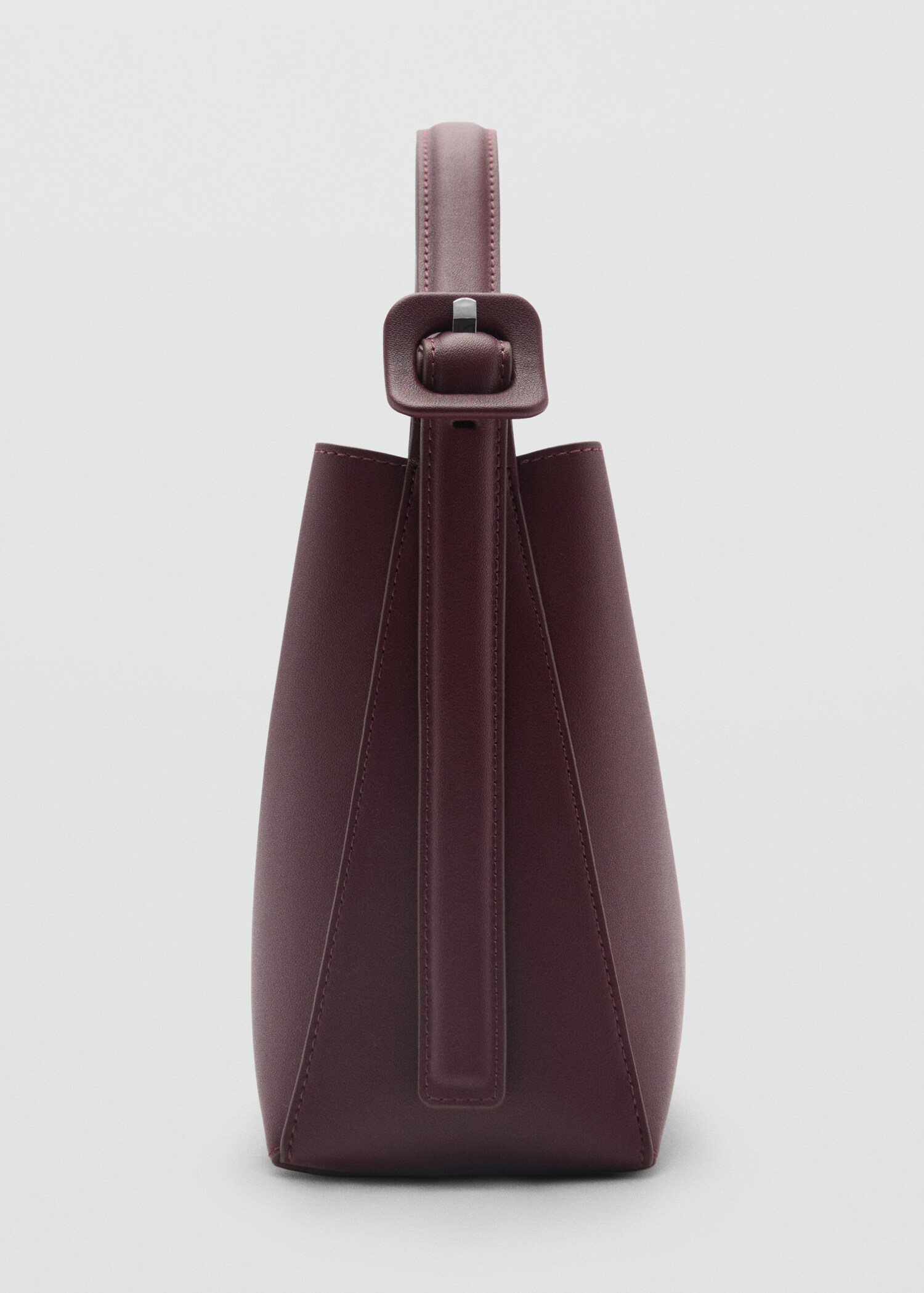 Mini shopper bag with buckle - Details of the article 1