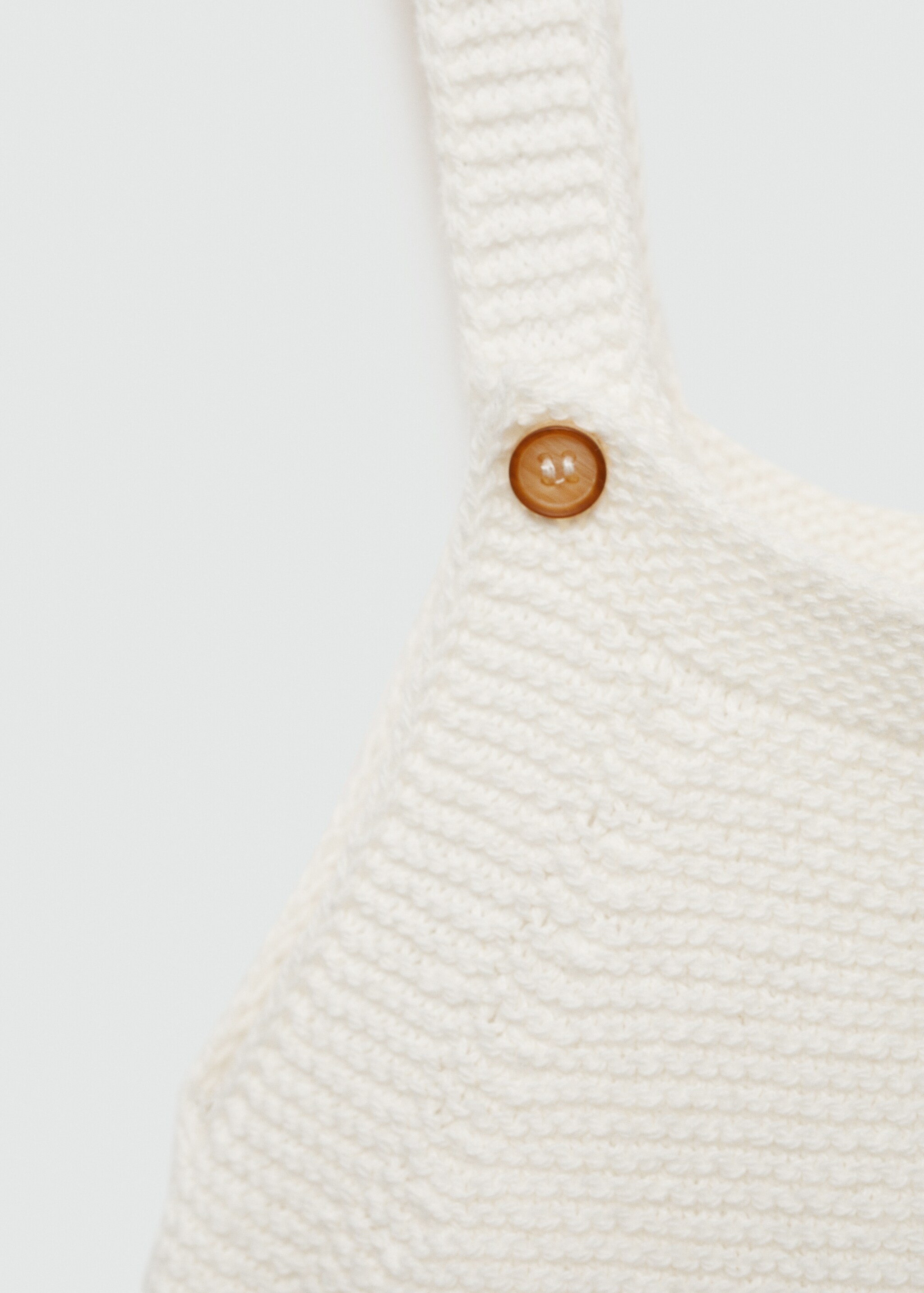 Cotton-knit romper - Details of the article 8