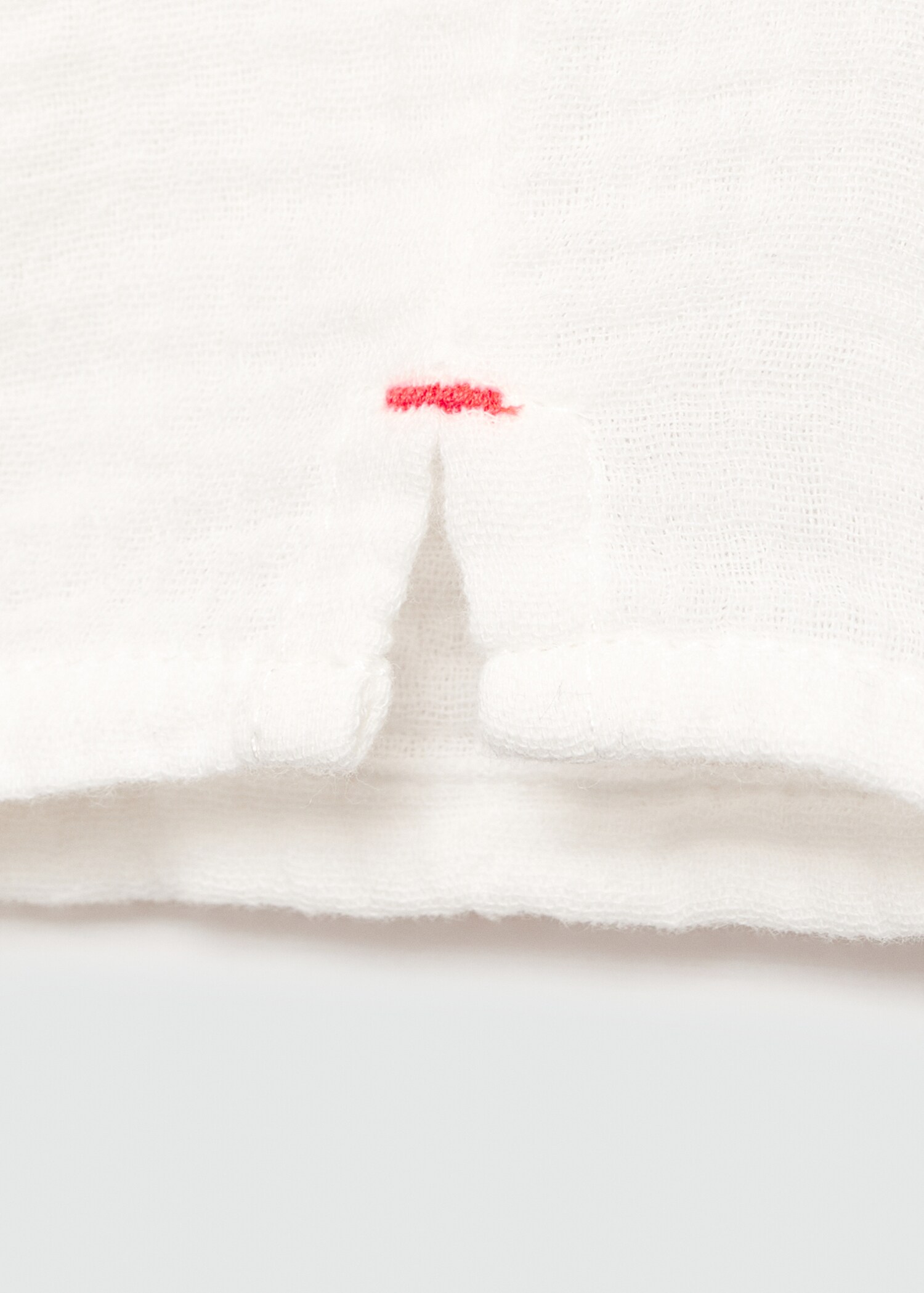 Chemise coton tissu plissé - Détail de l'article 0