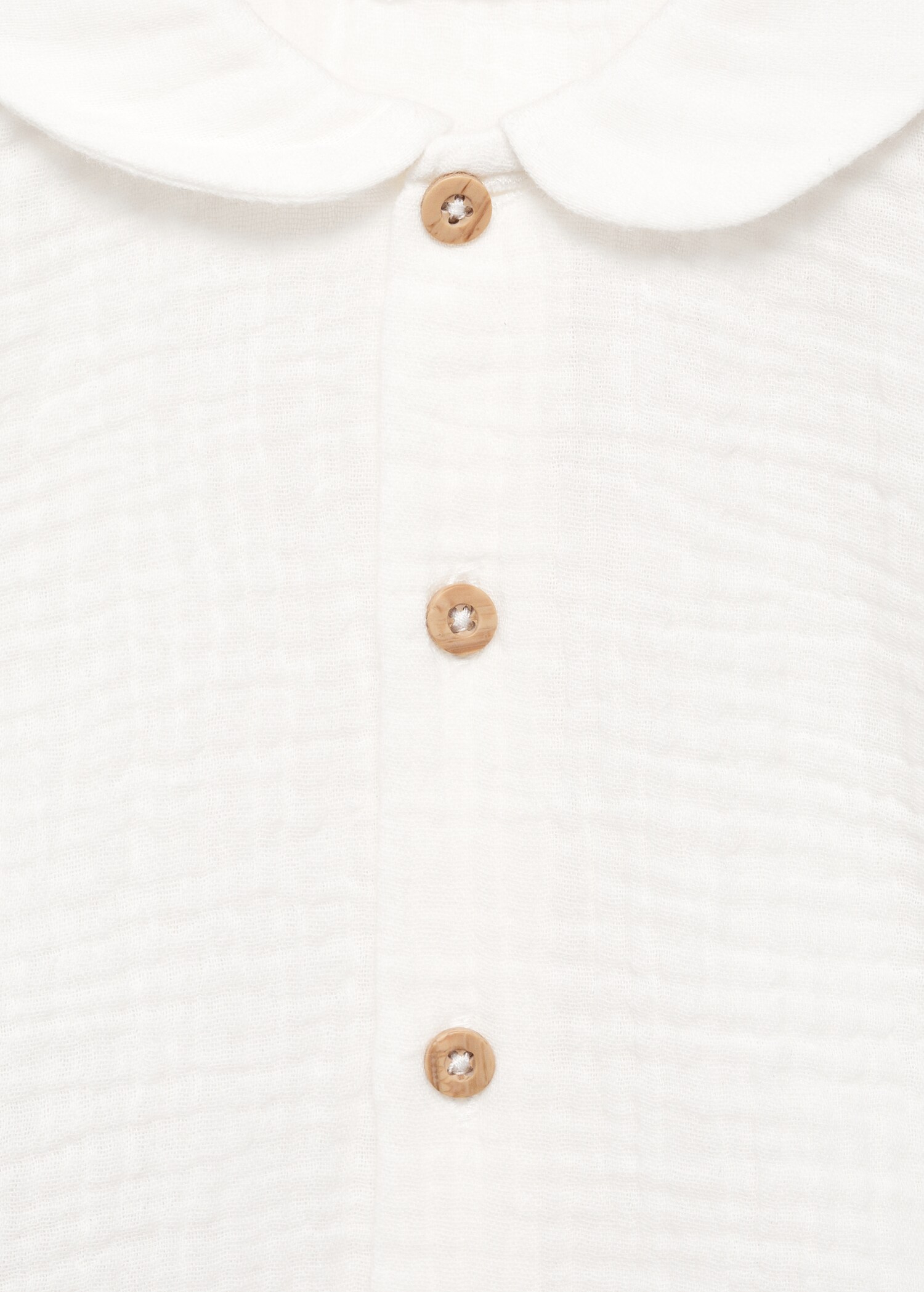 Chemise coton tissu plissé - Détail de l'article 8