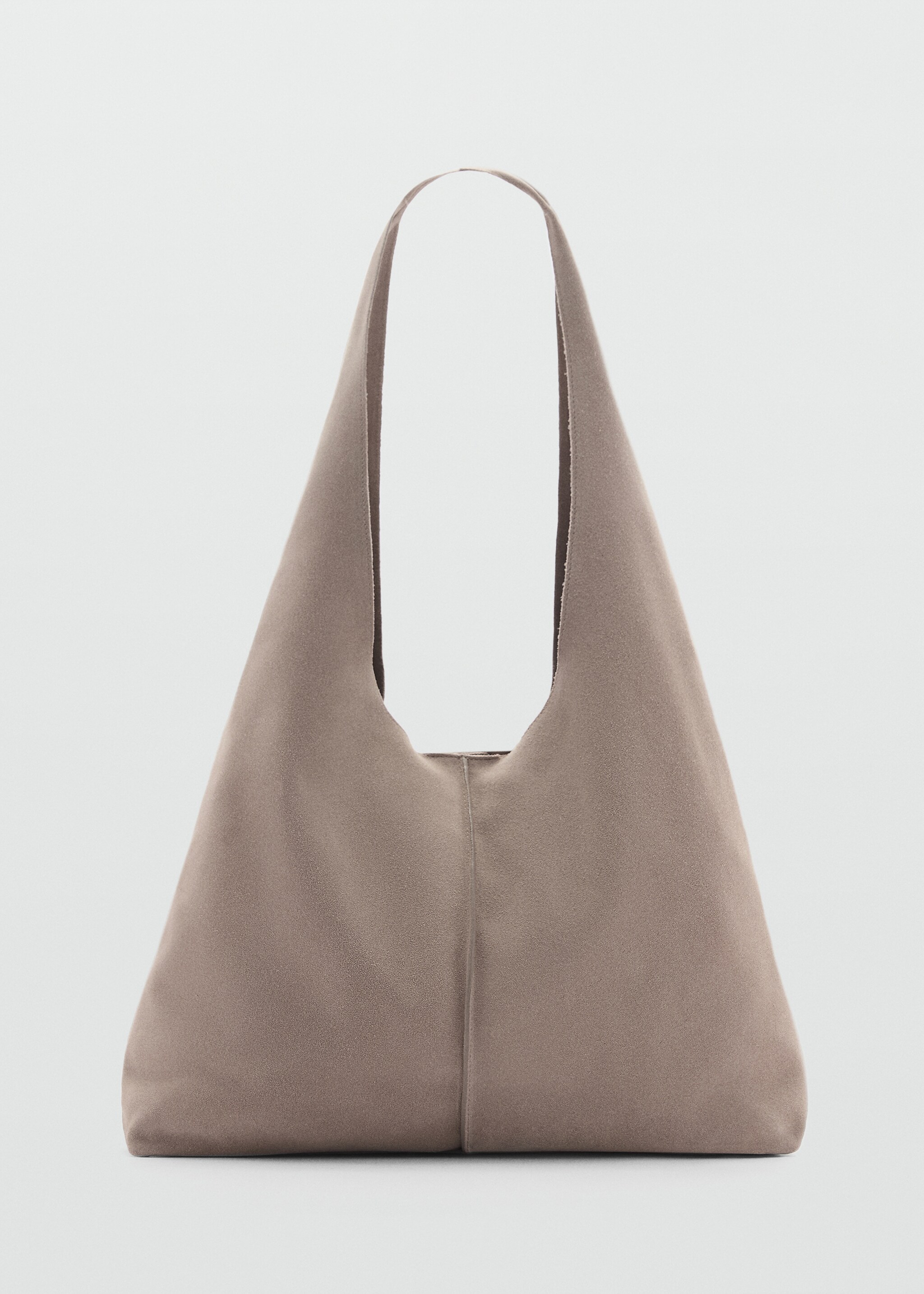 Leather shopper bag - Article without model