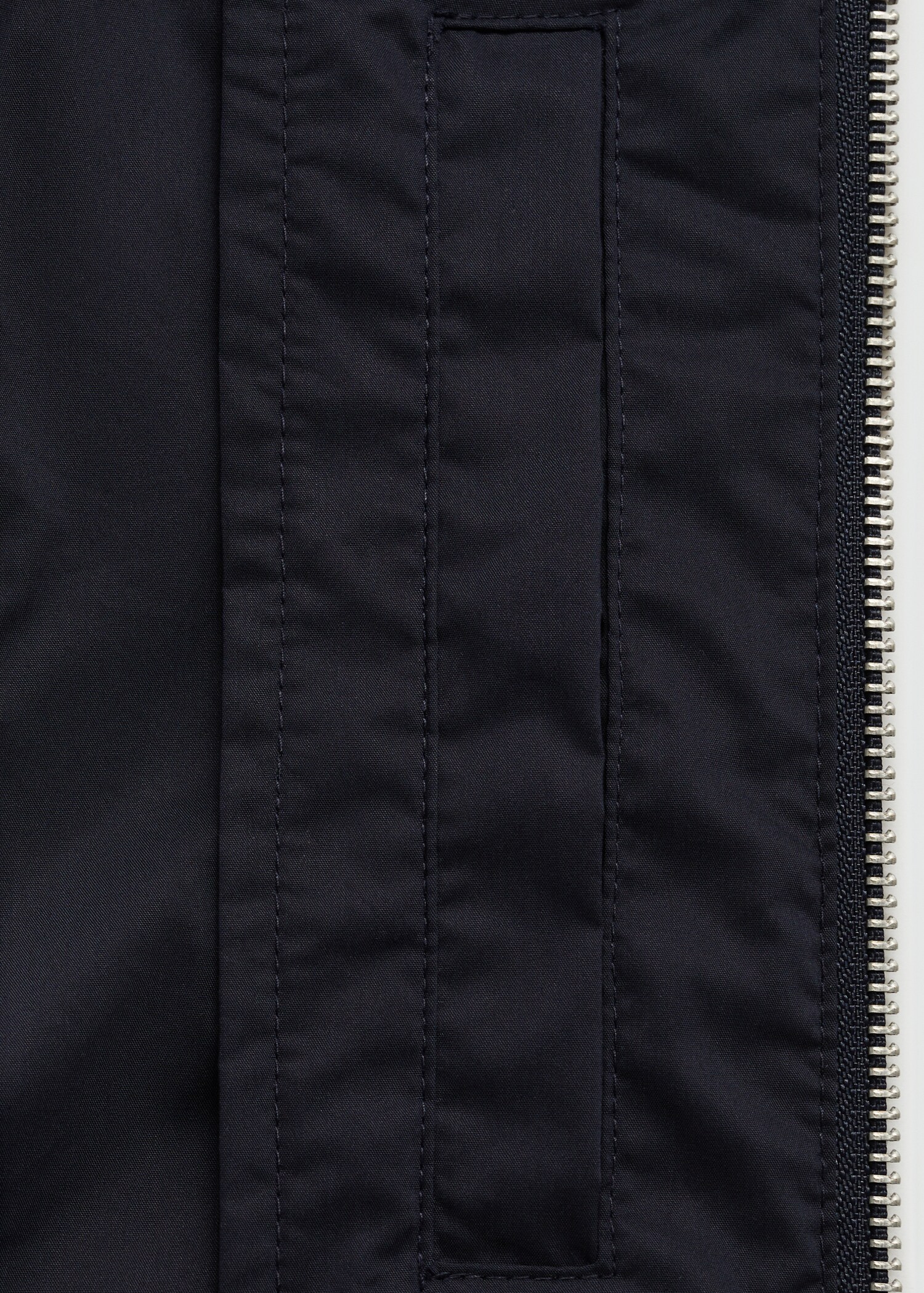 Bomber jacket with zip - Details of the article 0