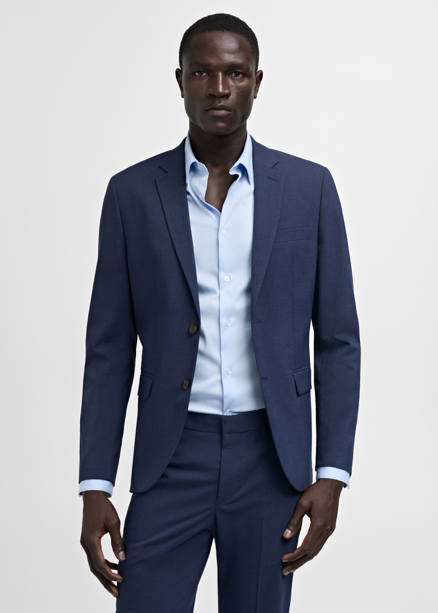 Костюмный пиджак París super slim fit - Средний план