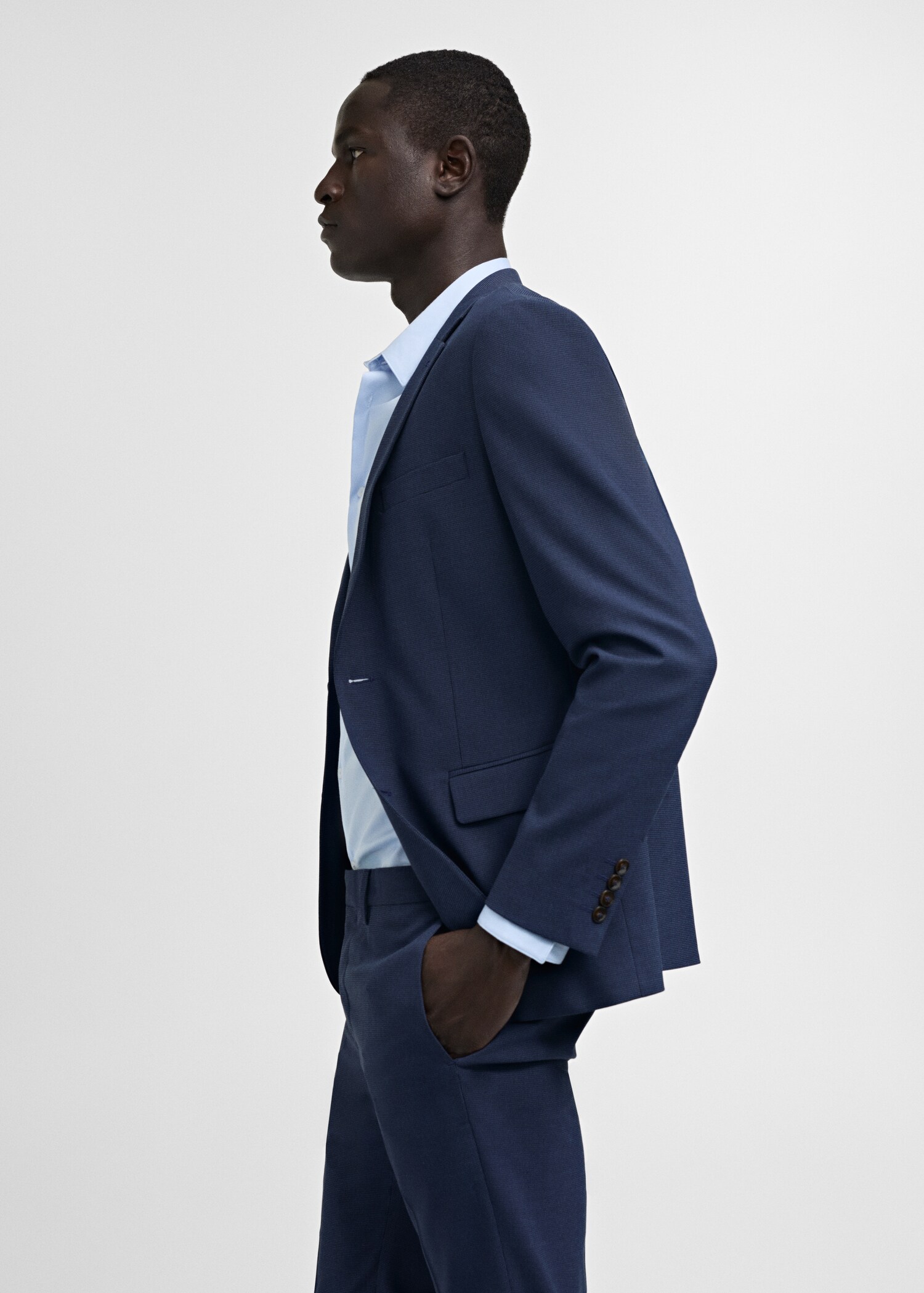 Костюмный пиджак París super slim fit - Деталь изделия 2