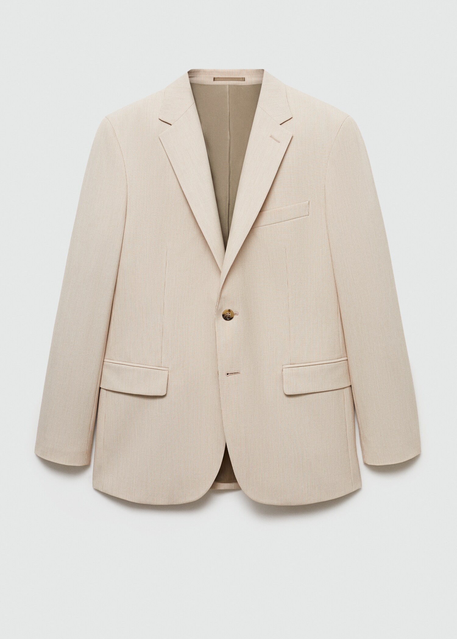 Stretch-fabric slim-fit suit jacket - Article without model