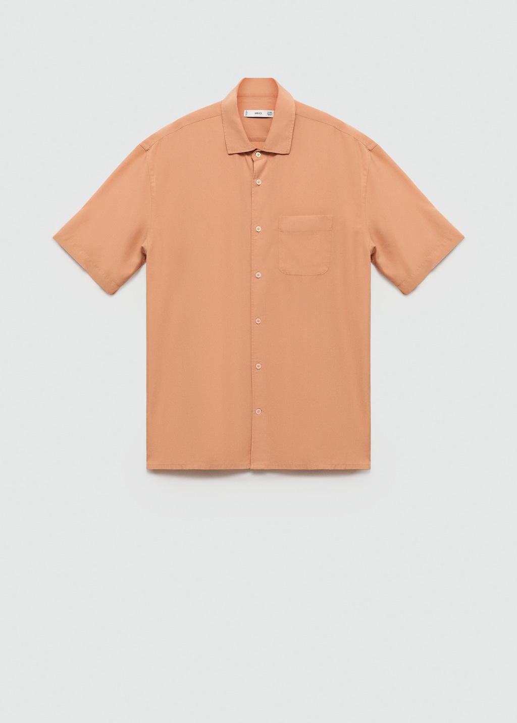 Relaxed fit 100 Tencel shirt Men MANGO Finland