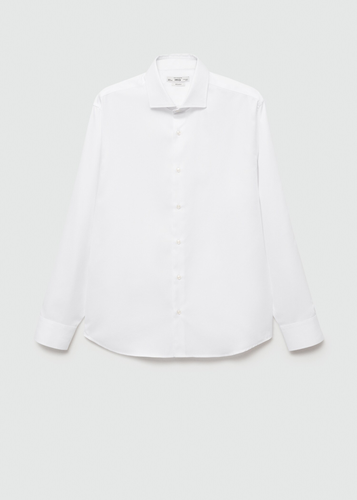 Chemise costume regular-fit structurée - Article sans modèle
