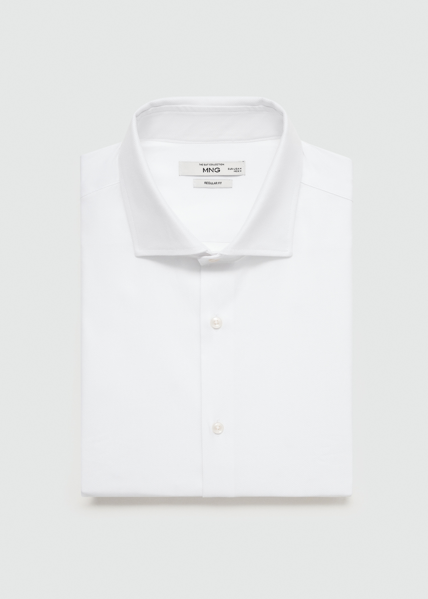 Chemise costume regular-fit structurée - Détail de l'article 8