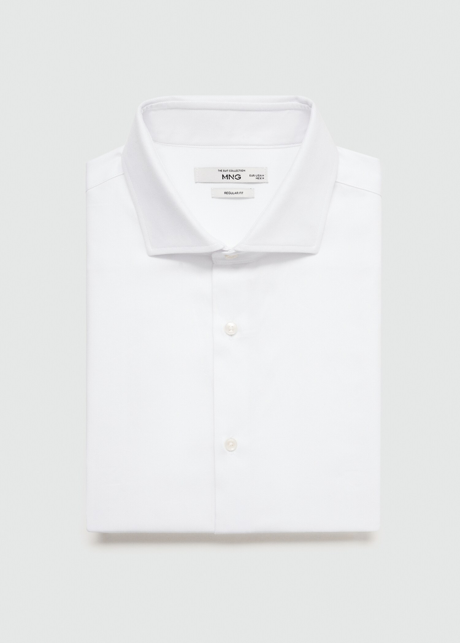 Chemise costume regular fit boutons de manchette - Détail de l'article 8