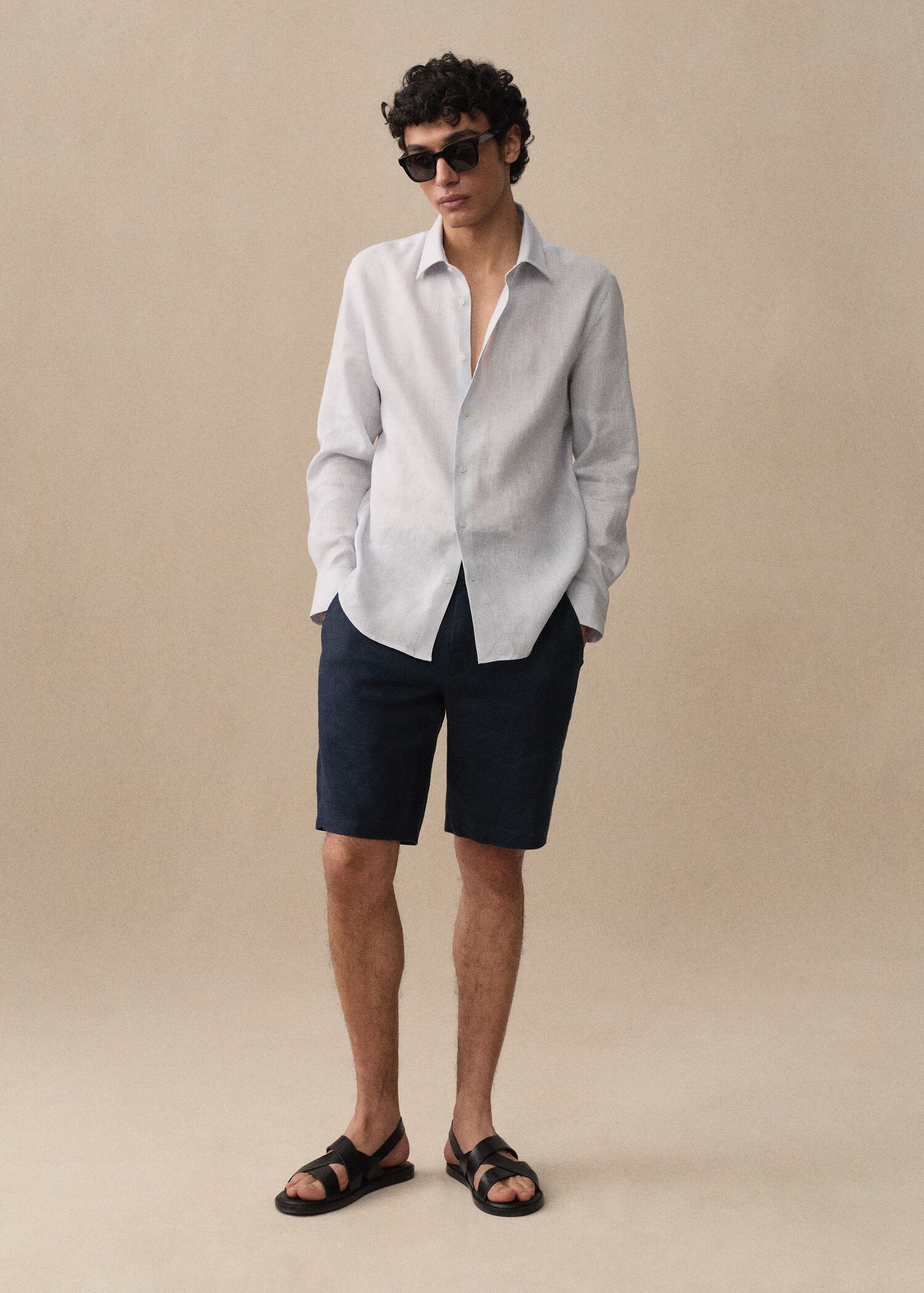 Camisa regular fit 100% lli - Detall de l'article 3