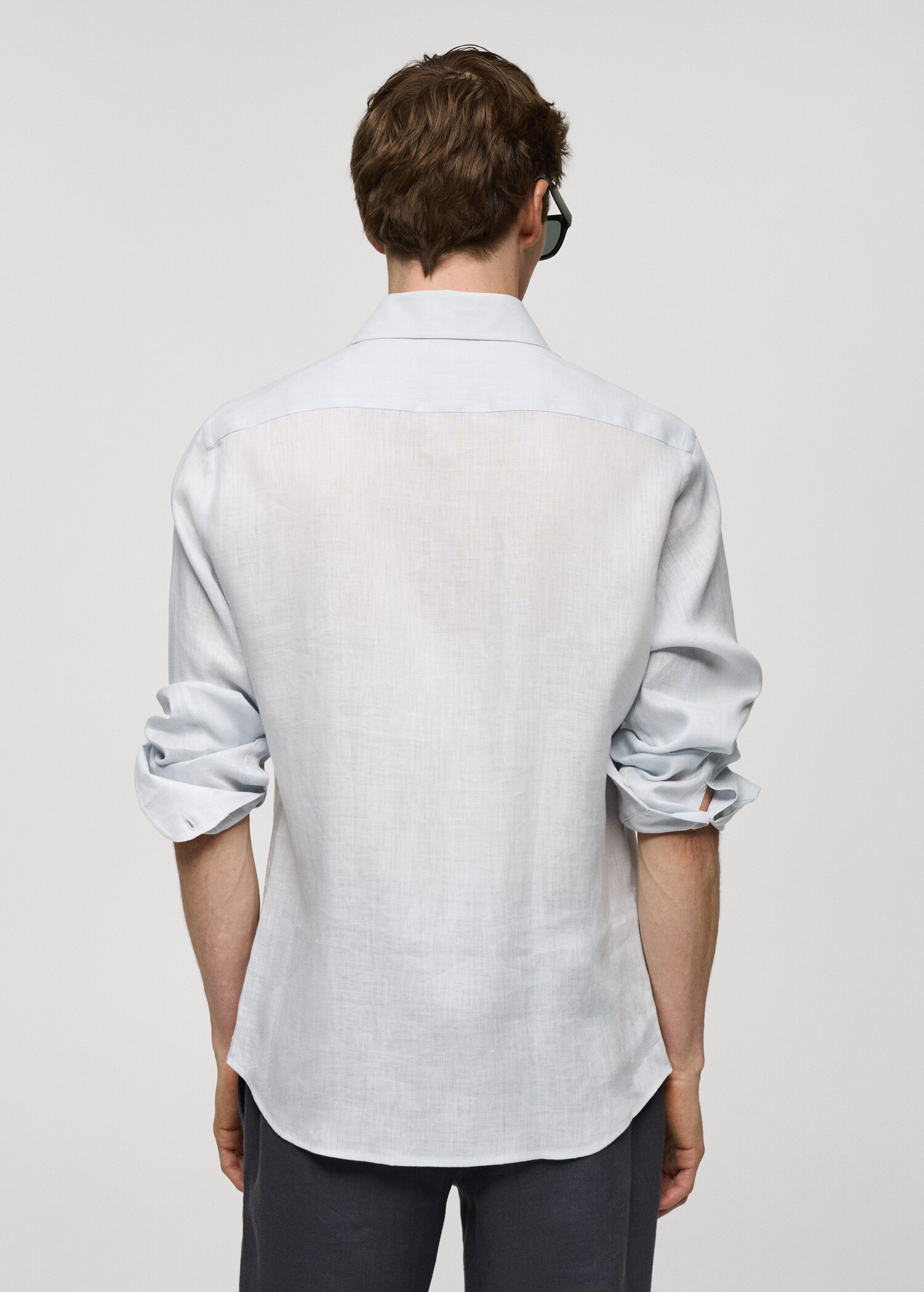 Camisa regular fit 100% lli - Revers de l'article