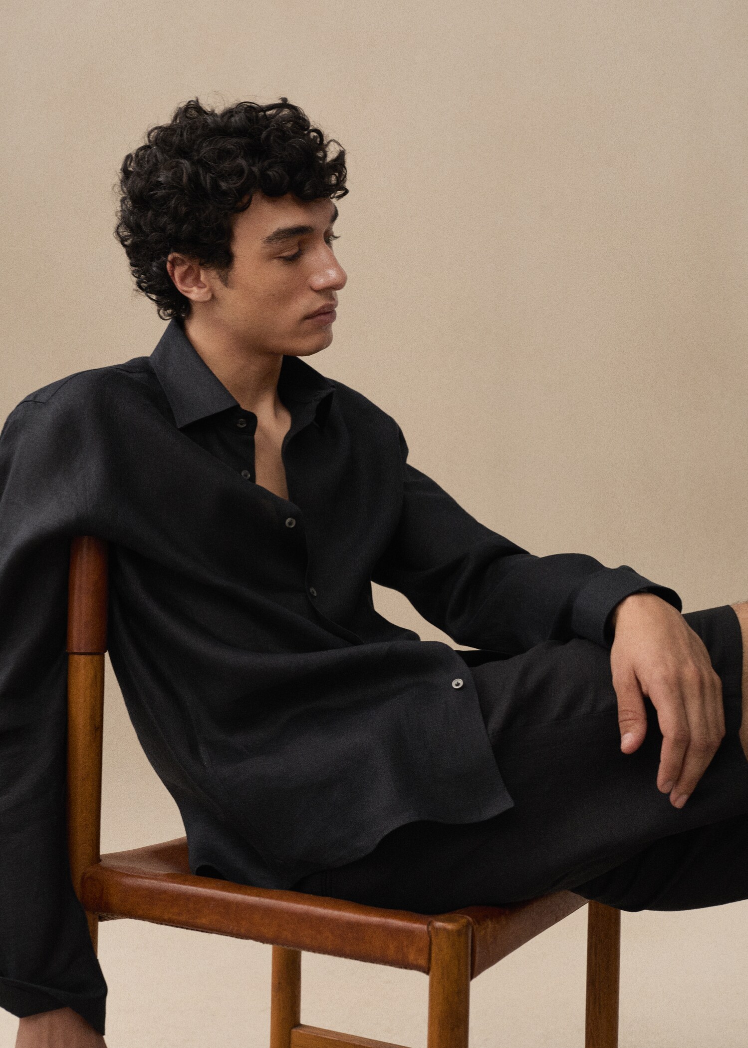 Camisa regular fit 100% lli - Detall de l'article 5