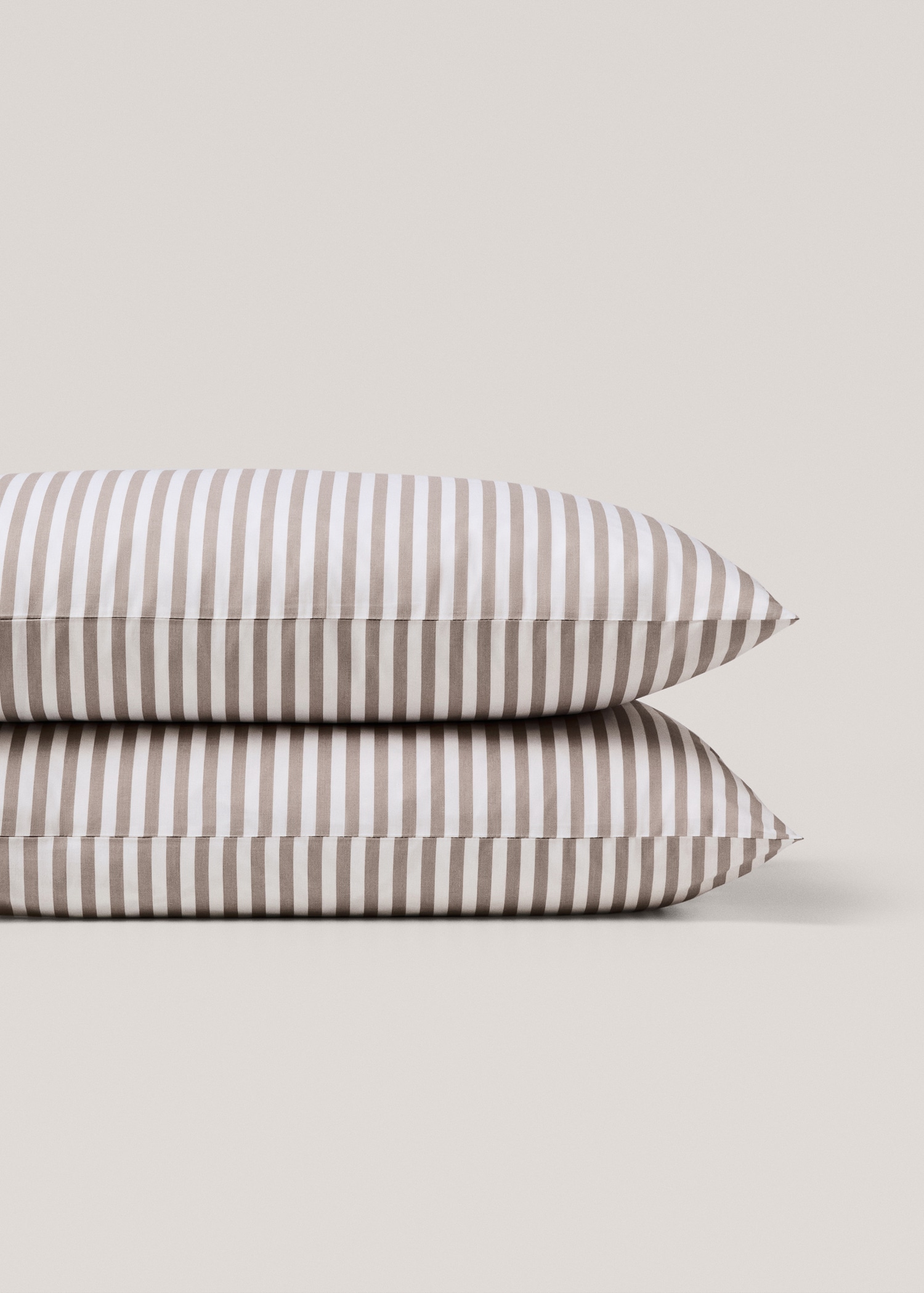 Stripete putetrekk i bomull 50x75 cm - Artikkeldetalj 1