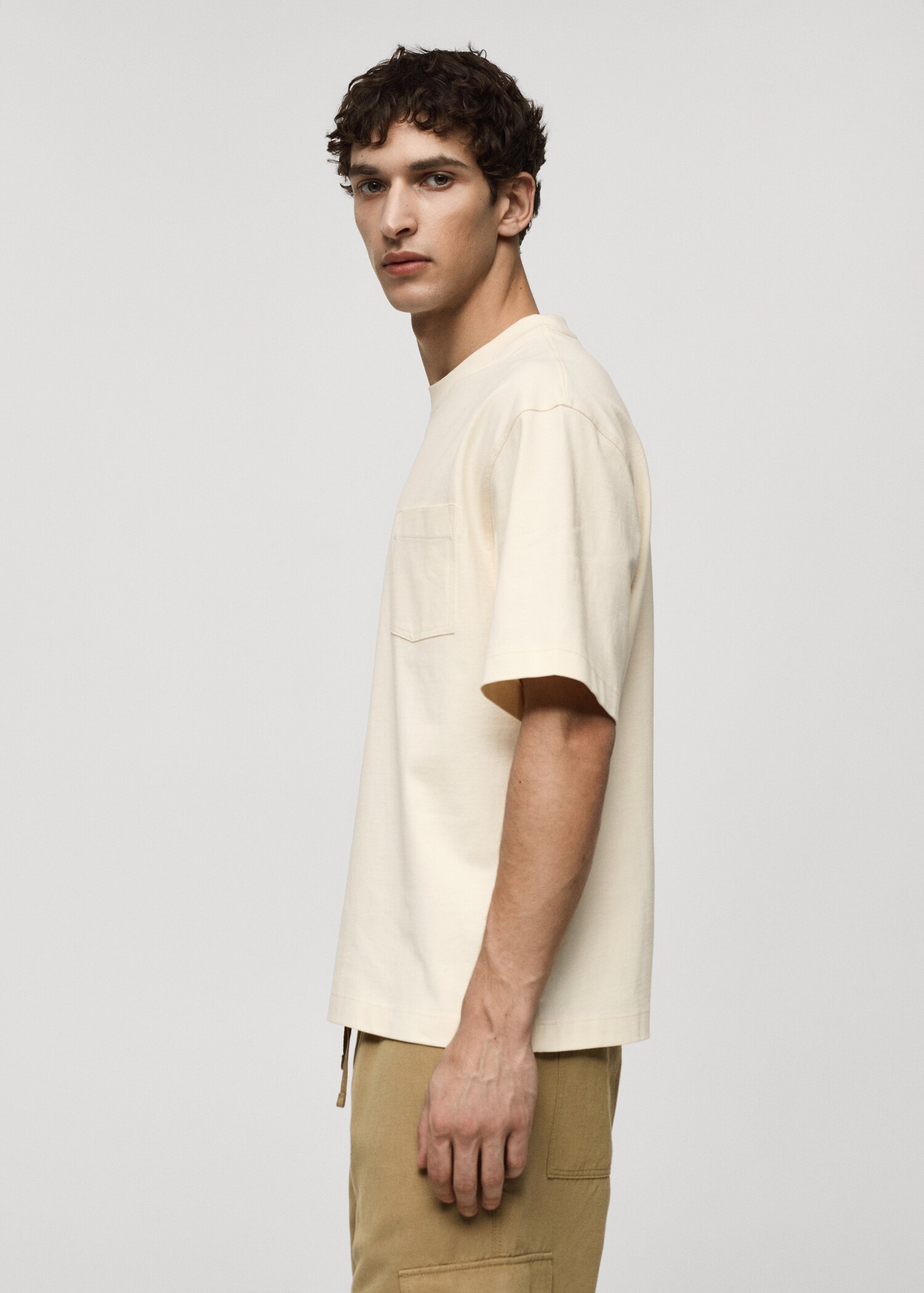 T-shirt poche 100 % coton - Détail de l'article 2