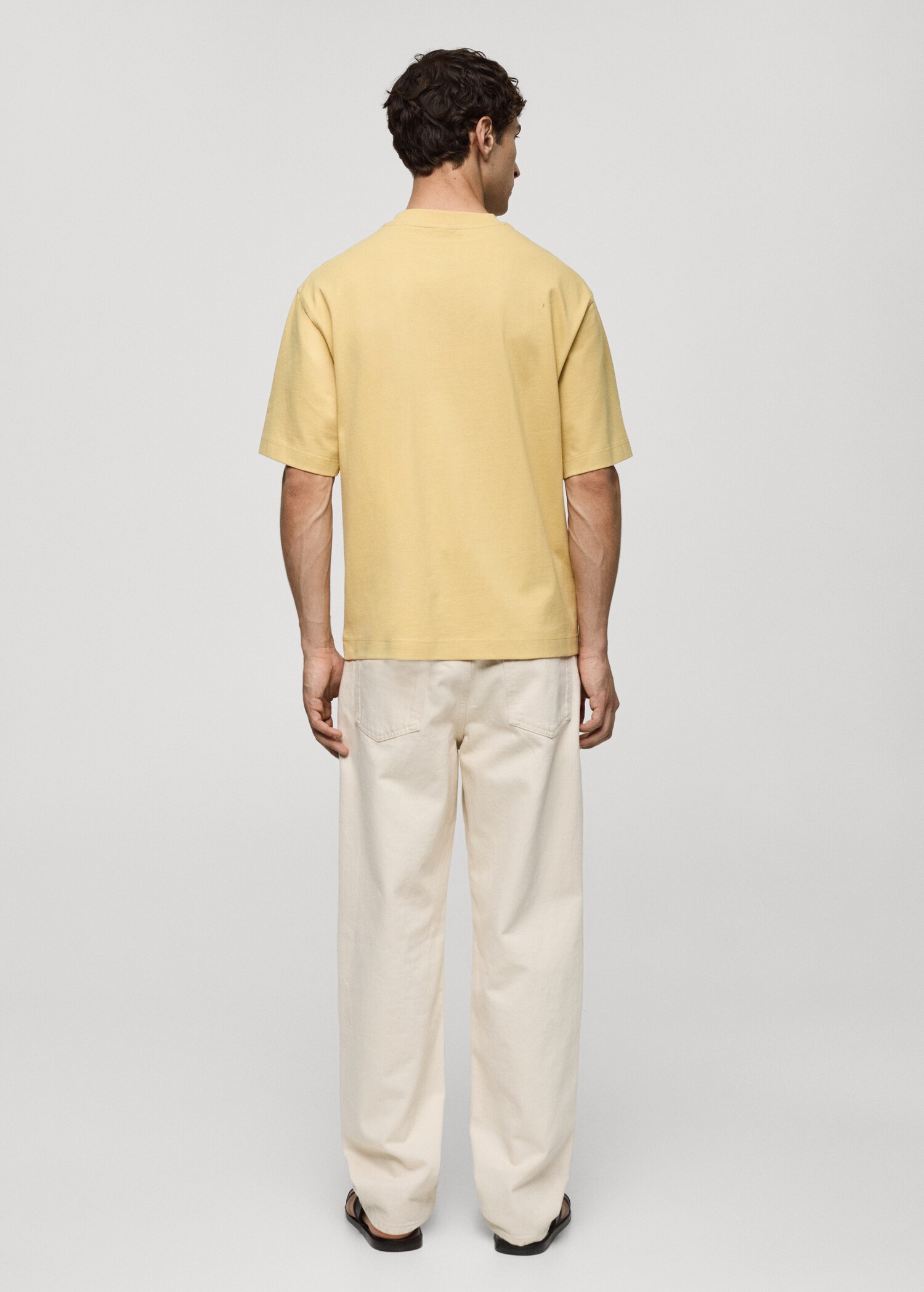 Camiseta bolsillo 100% algodón - Reverso del artículo