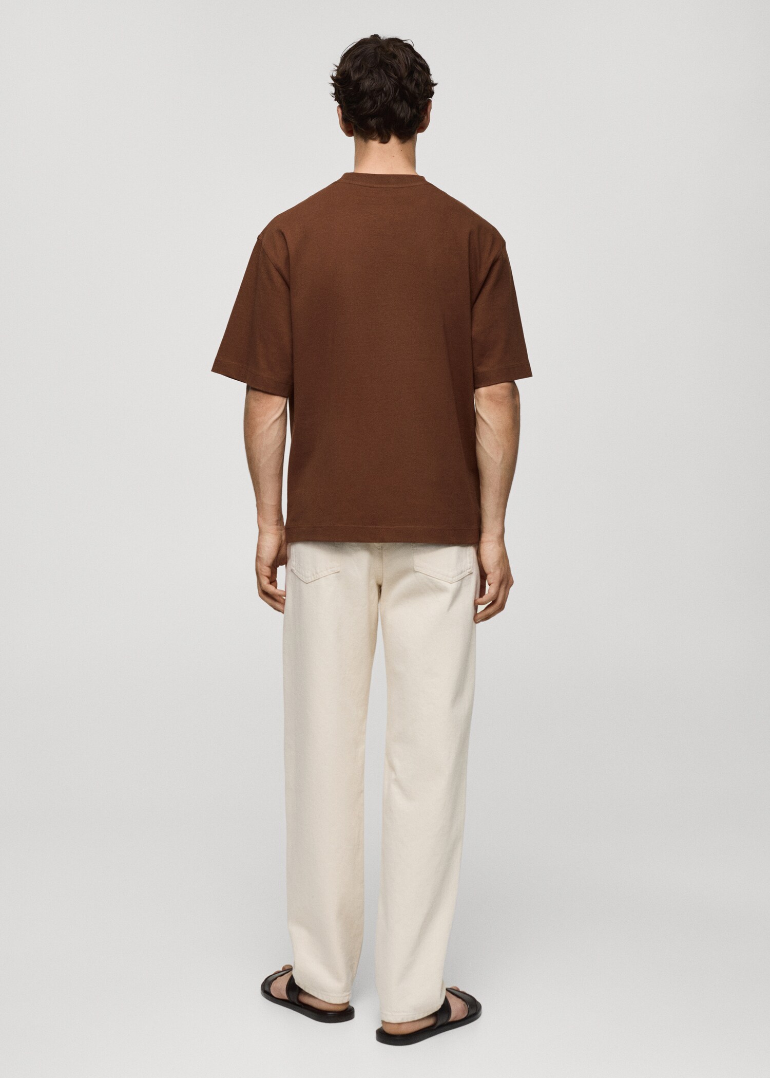 T-shirt poche 100 % coton - Verso de l’article