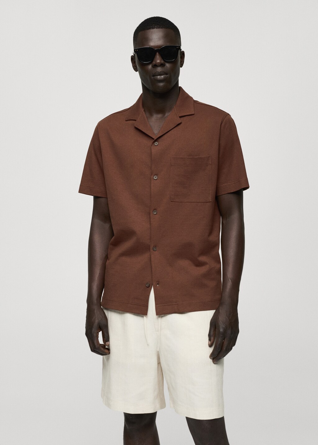Mango Regular-Fit-Hemd aus 100 % Baumwolle