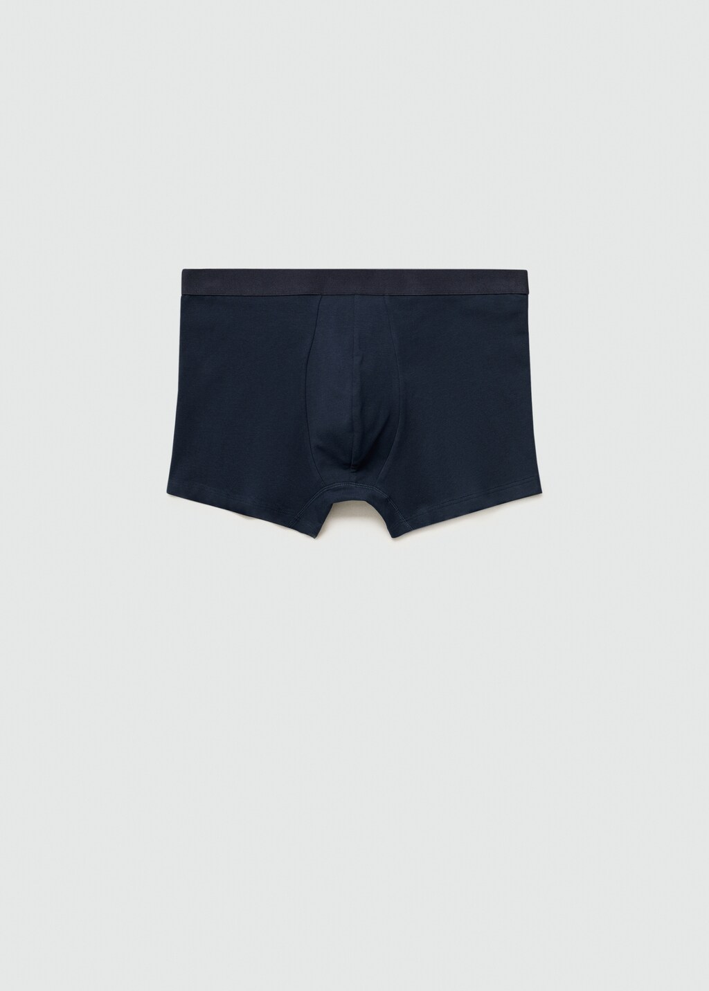 MANGO MAN Pack 3 boxers algodon azul celeste CH Hombre