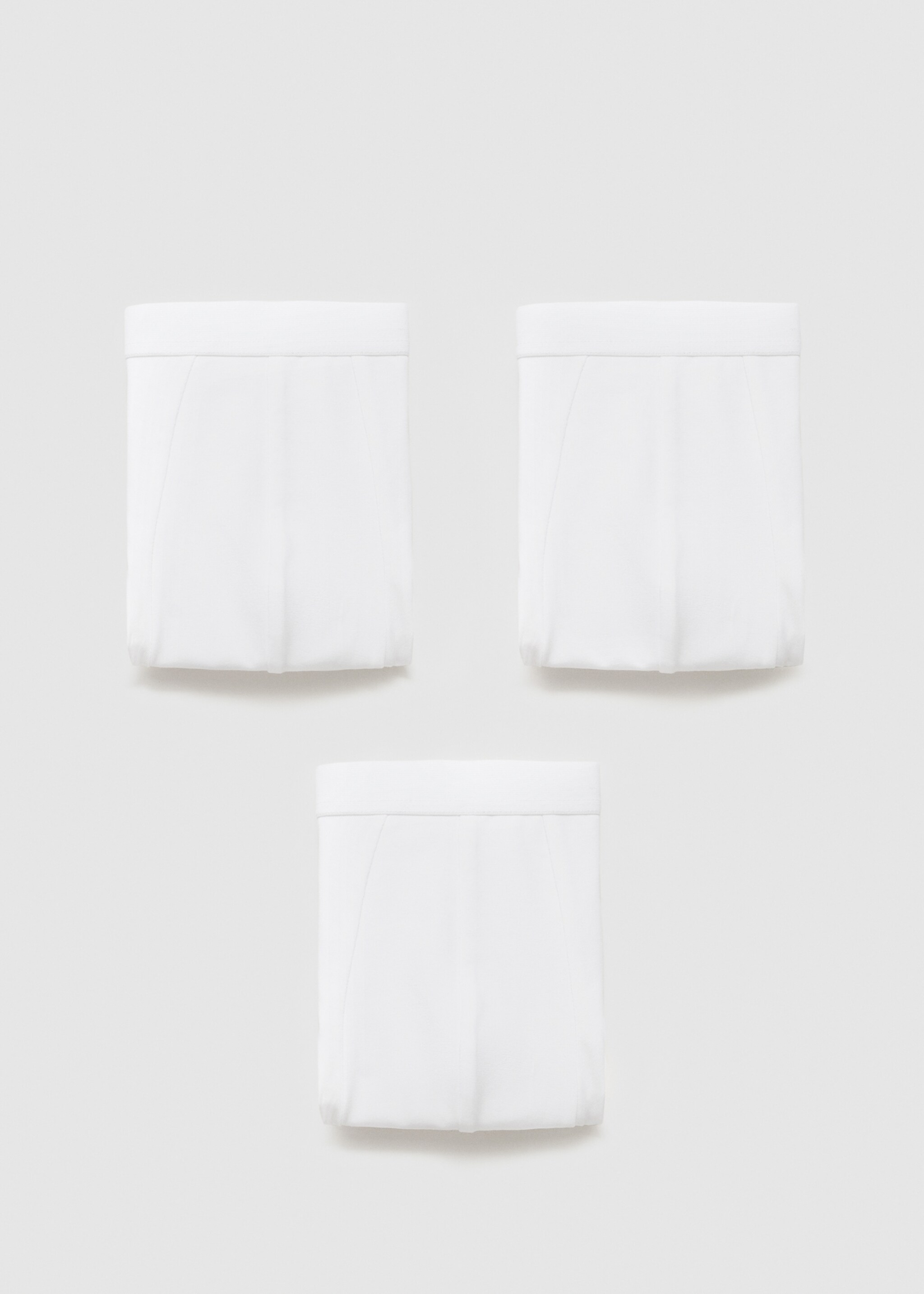 3-pack cotton boxers - Article without model