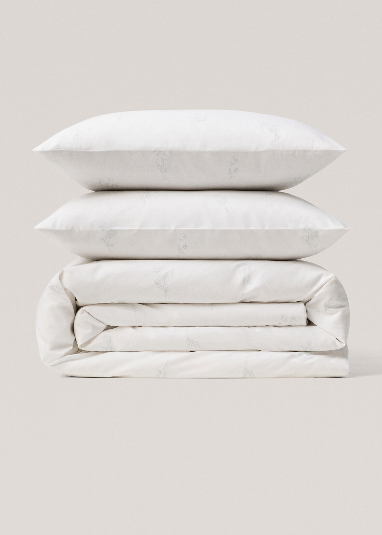 Floral duvet cover for superking bed - Article without model