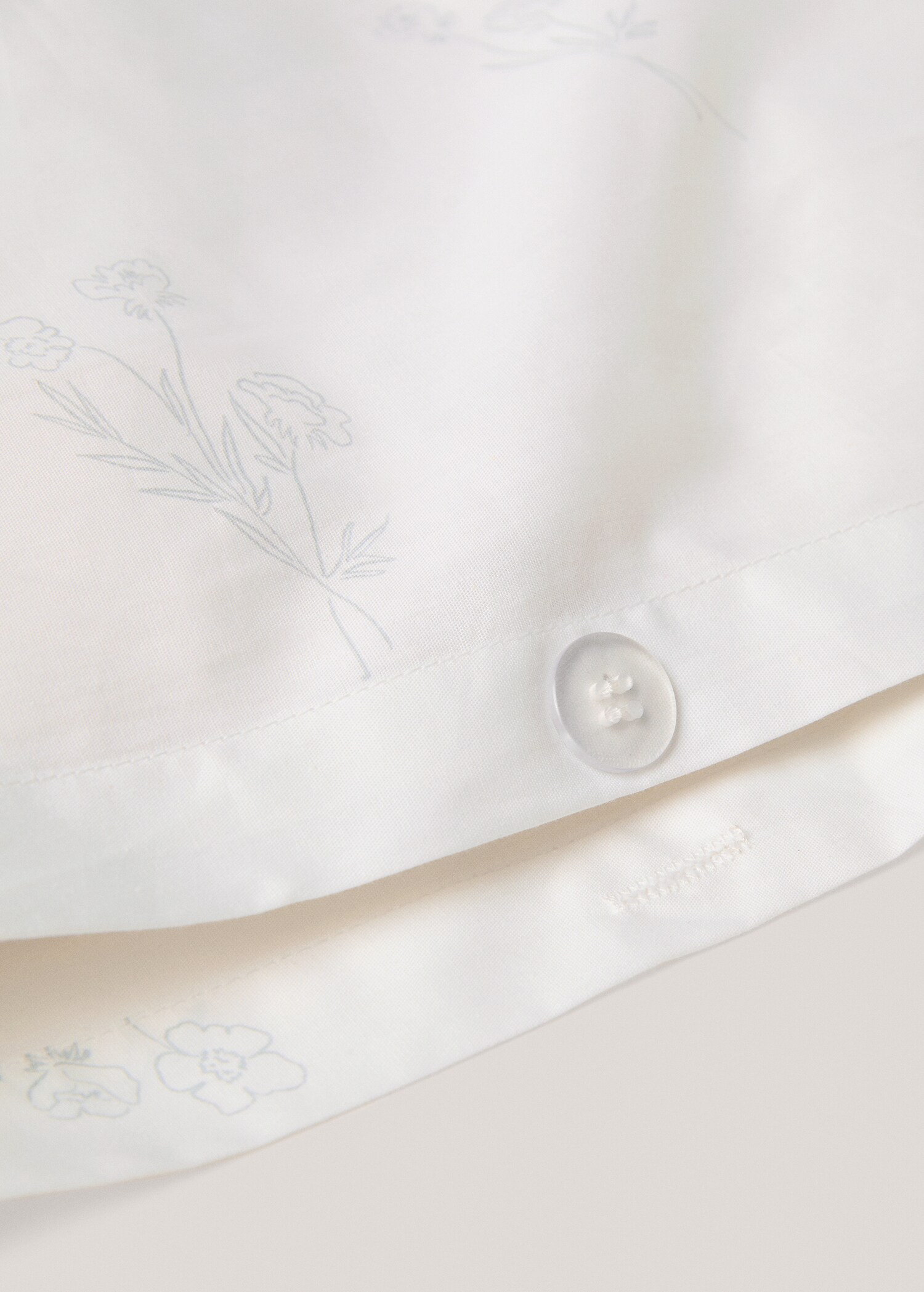 Floral duvet cover for superking bed - Details of the article 2