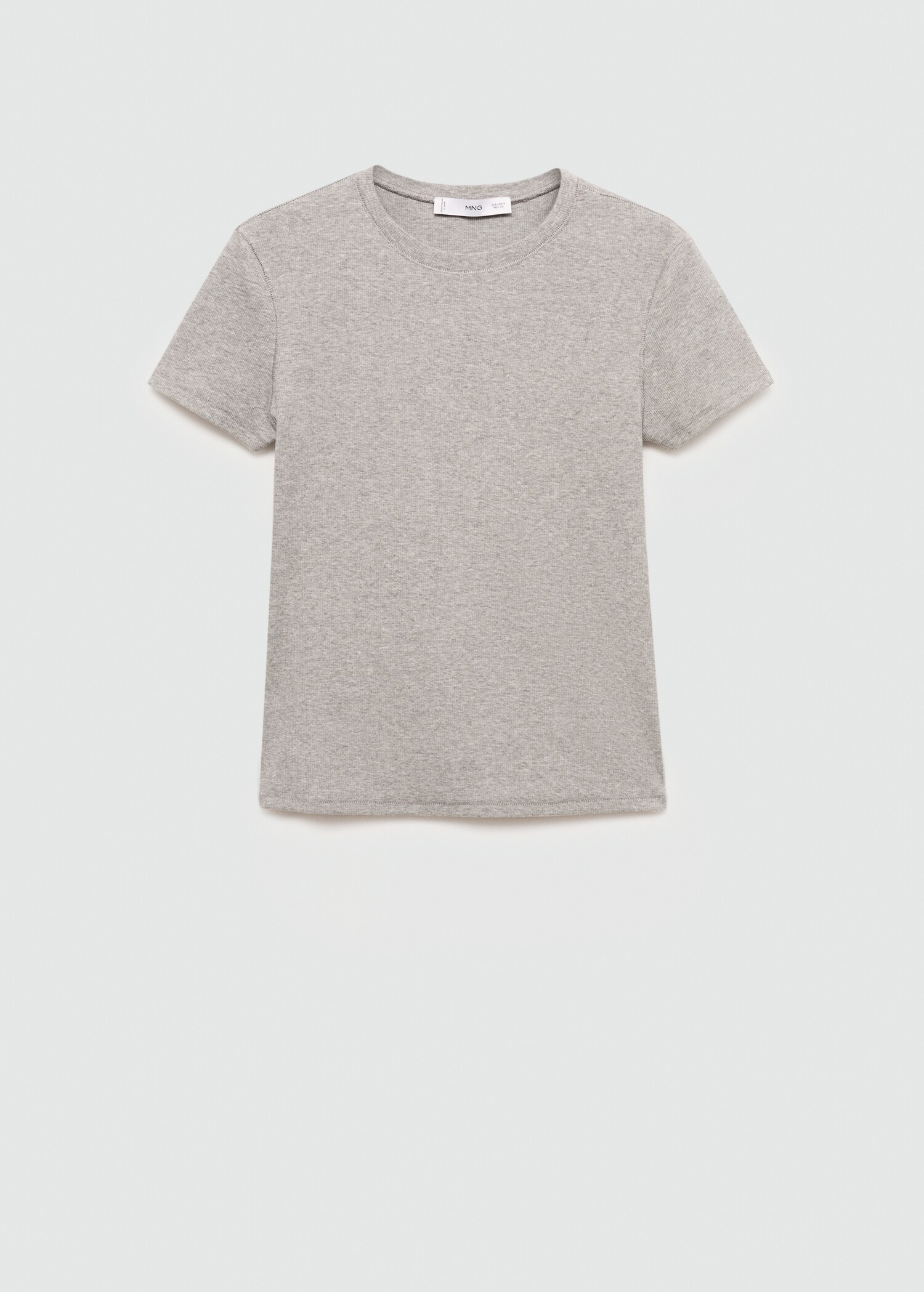 Knitted short-sleeve t-shirt - Article without model
