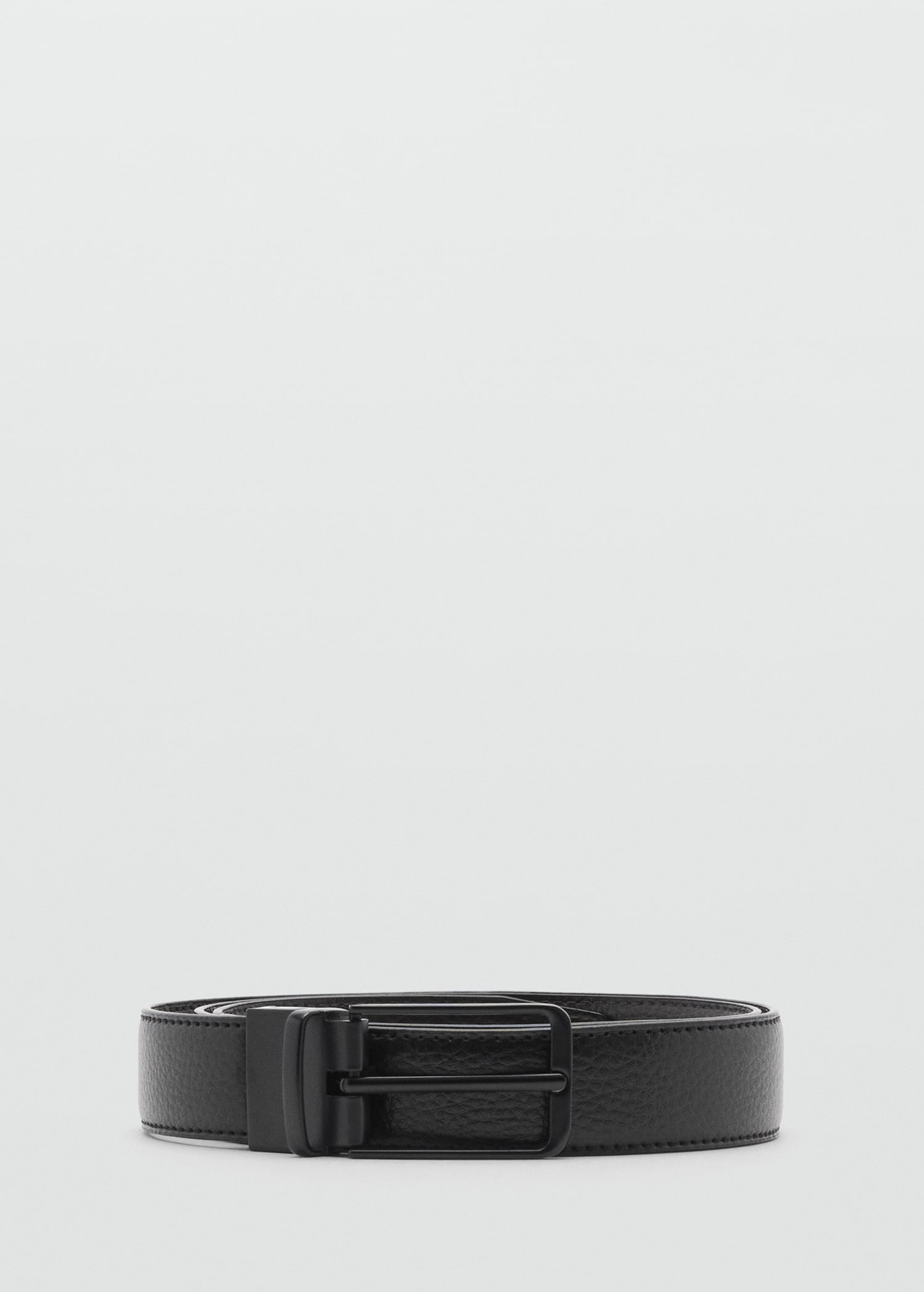 Ceinture cuir grainé - Article sans modèle