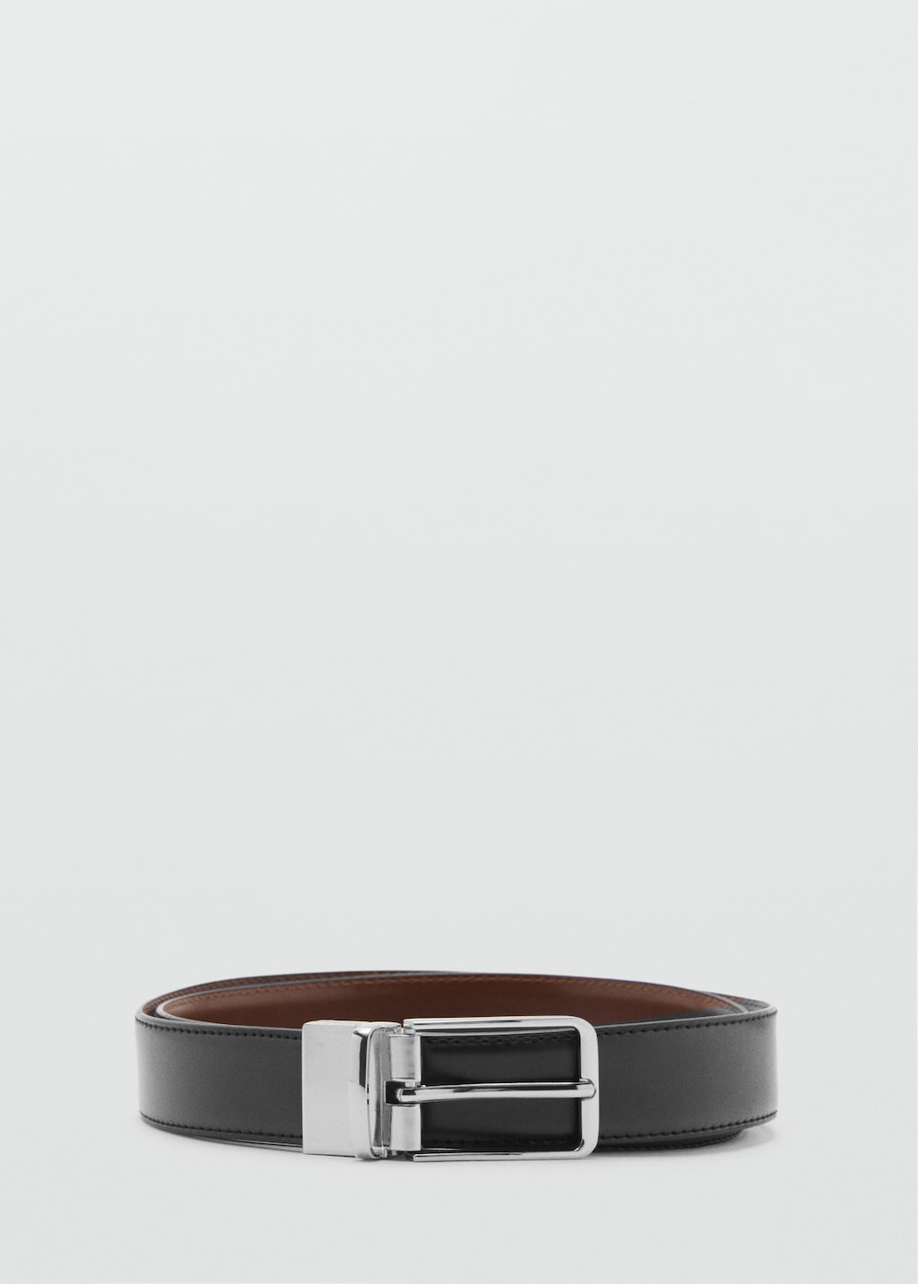 Leather reversible belt Men MANGO United Kingdom