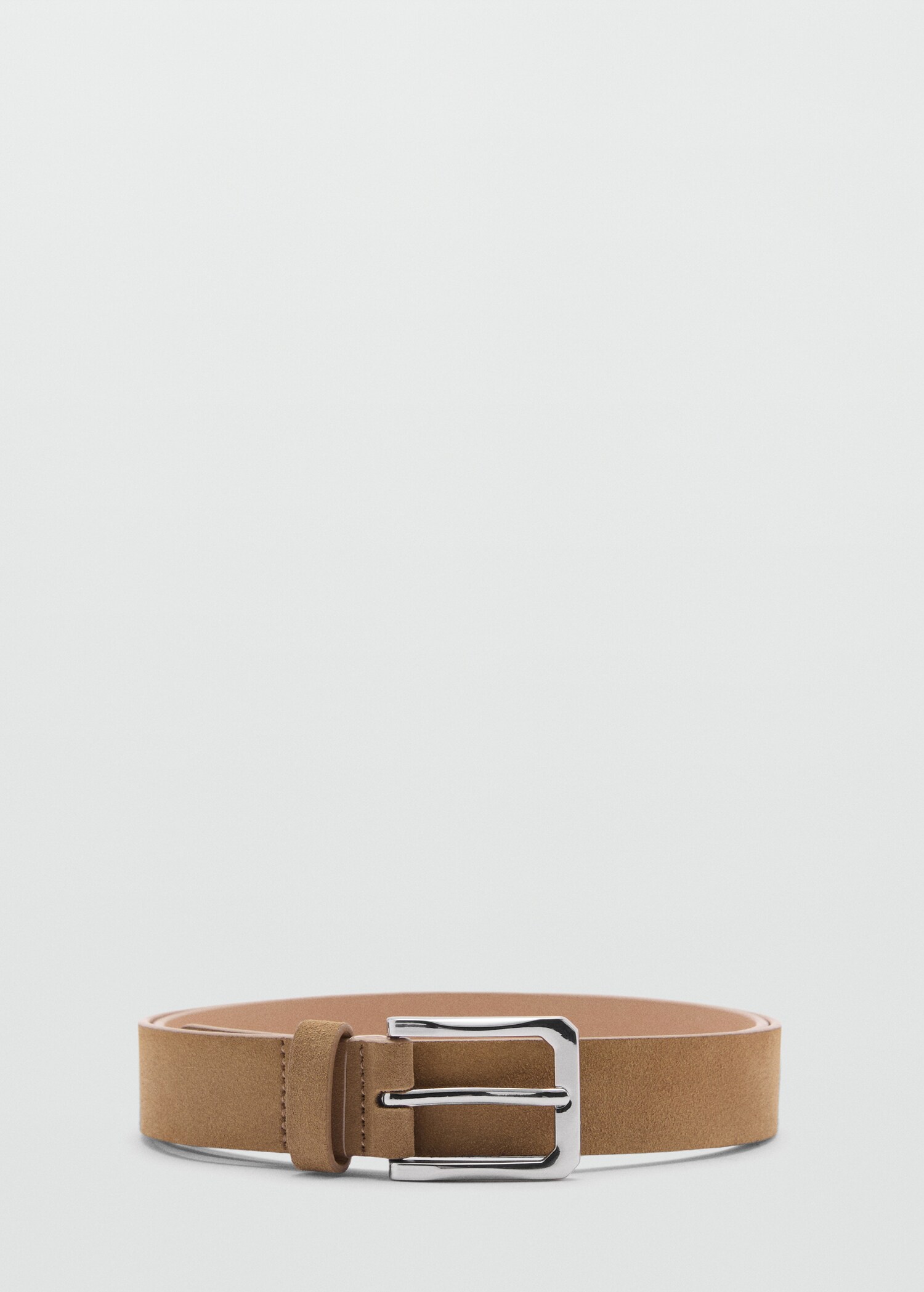 Suede leather belt - Article without model