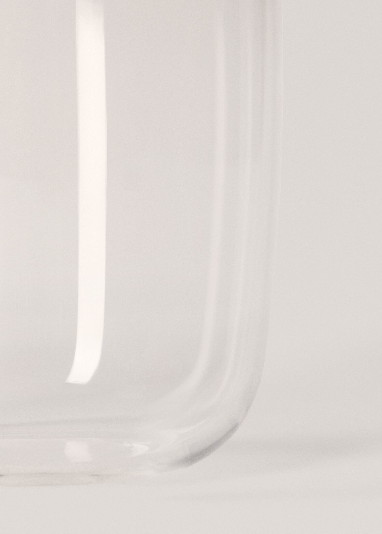 Medium borosilicate glass tumbler with plain design - Details of the article 2