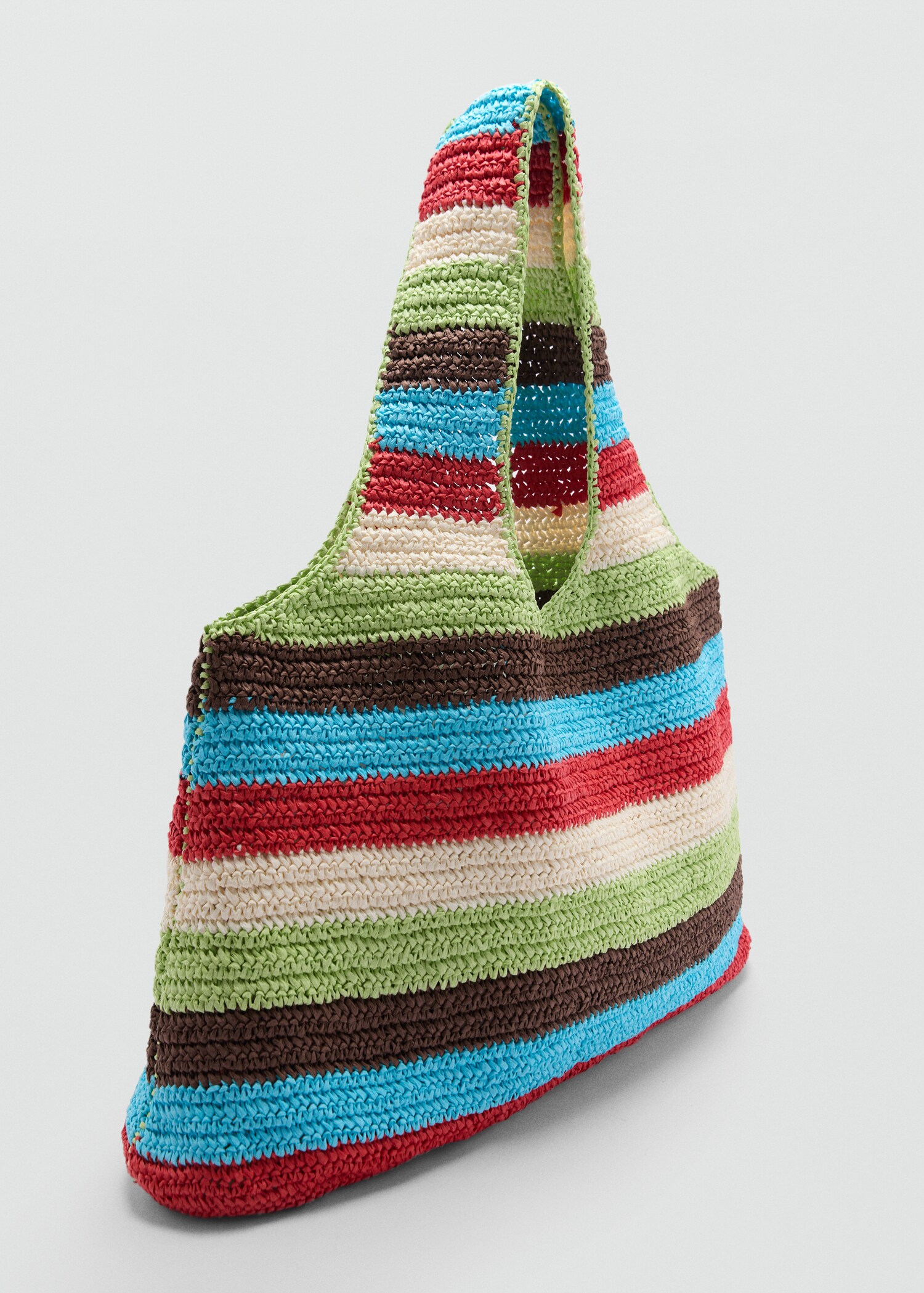 Bolso shopper fibra natural - Plano medio