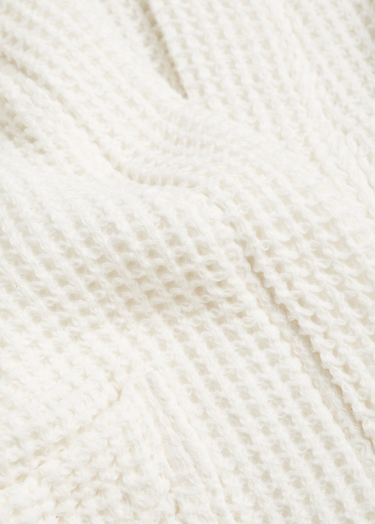 100 % pamučni waffle kućni ogrtač - Detalji artikla 3
