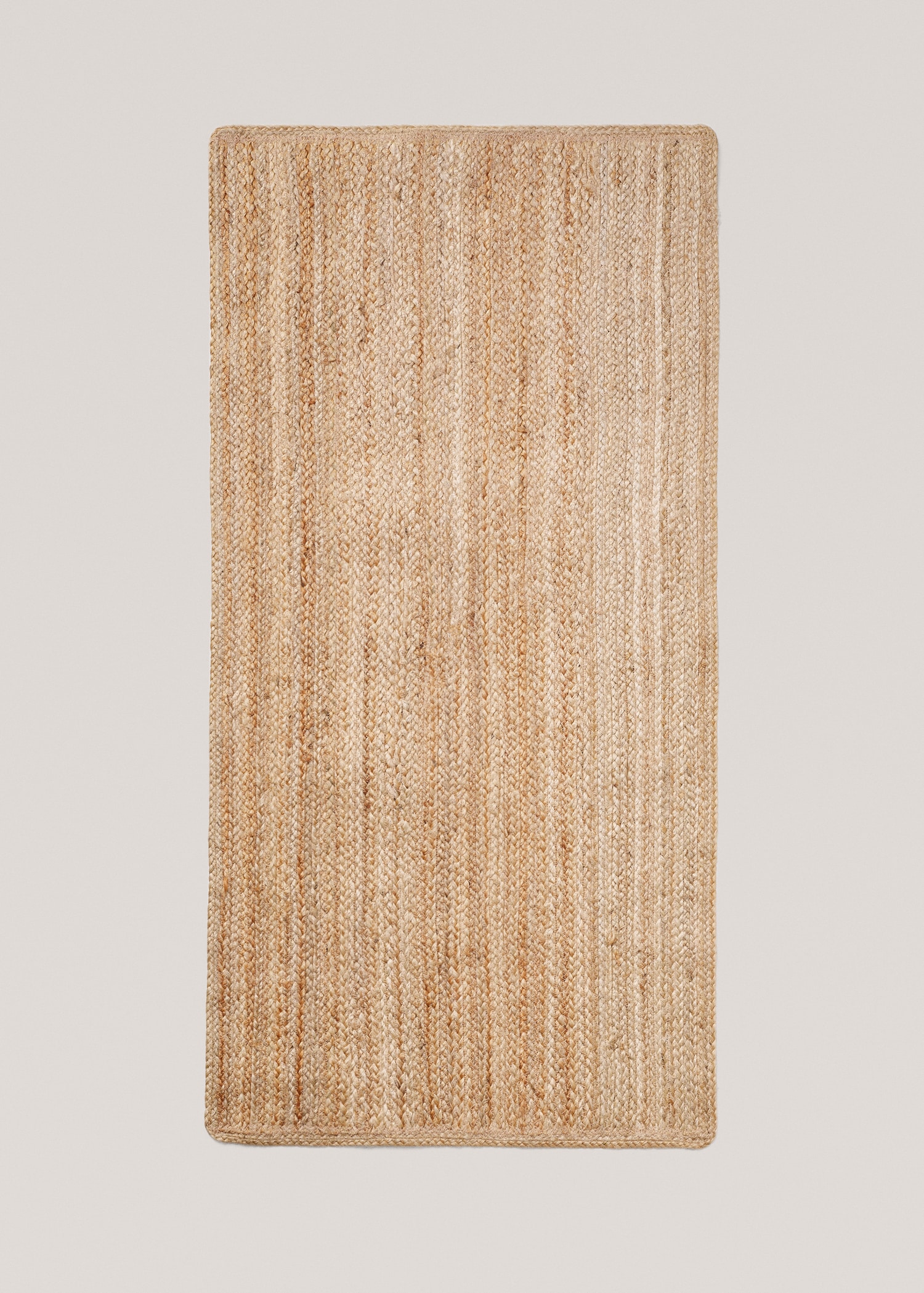 Alfombra rectangular fibras naturales mediana - Artículo sin modelo