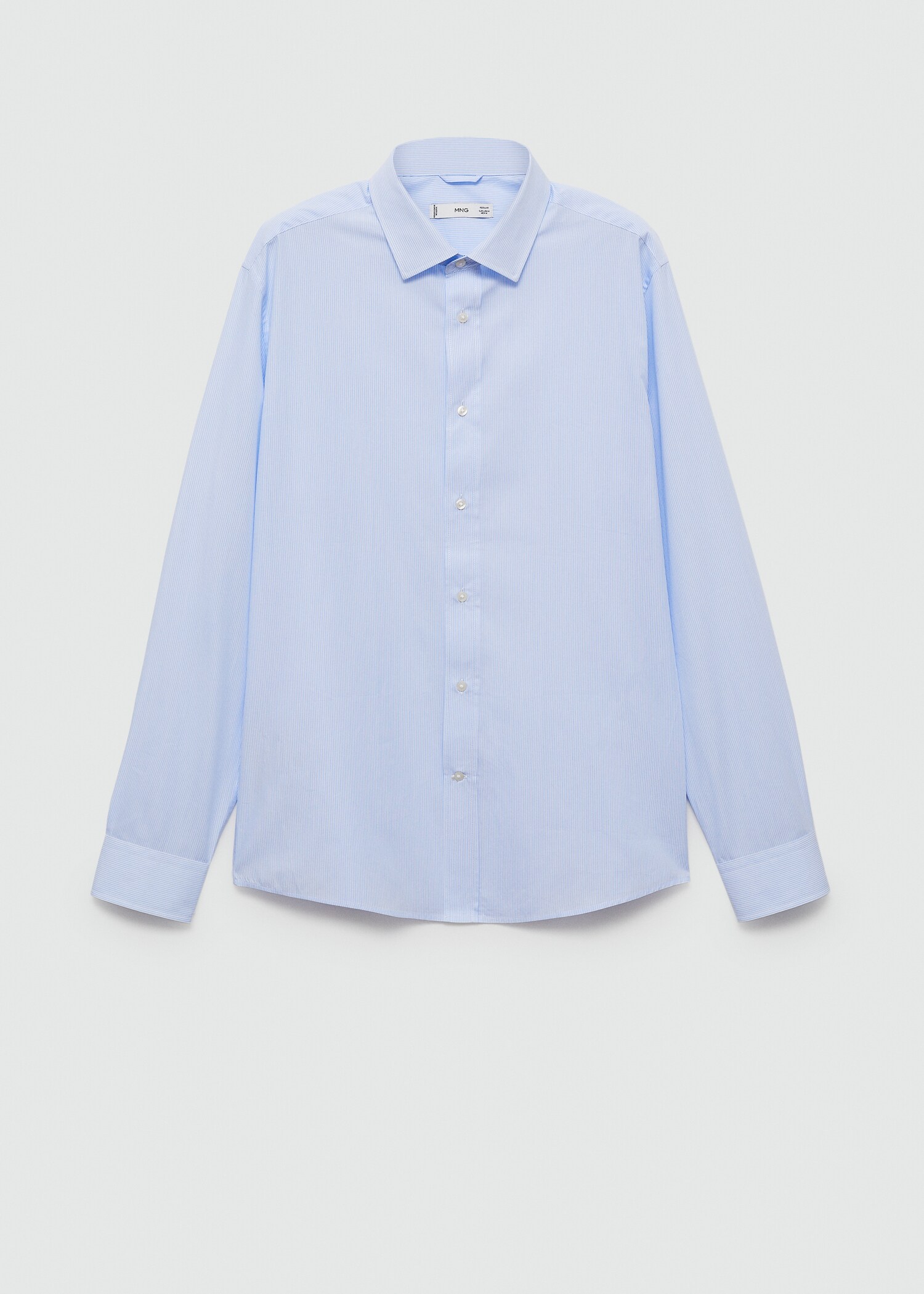 Chemise regular-fit 100 % coton rayures - Article sans modèle