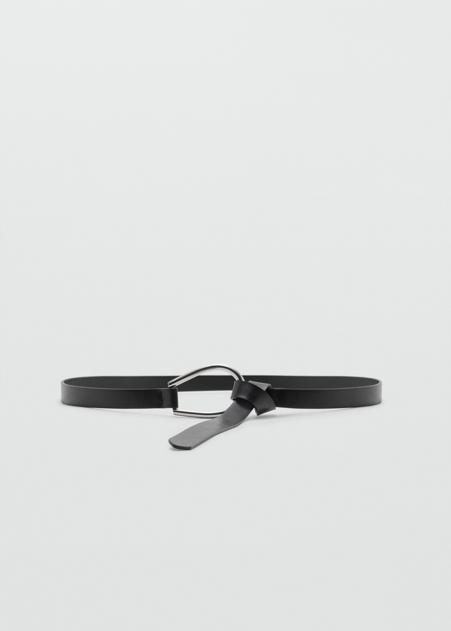 Oval buckle belt - Article without model