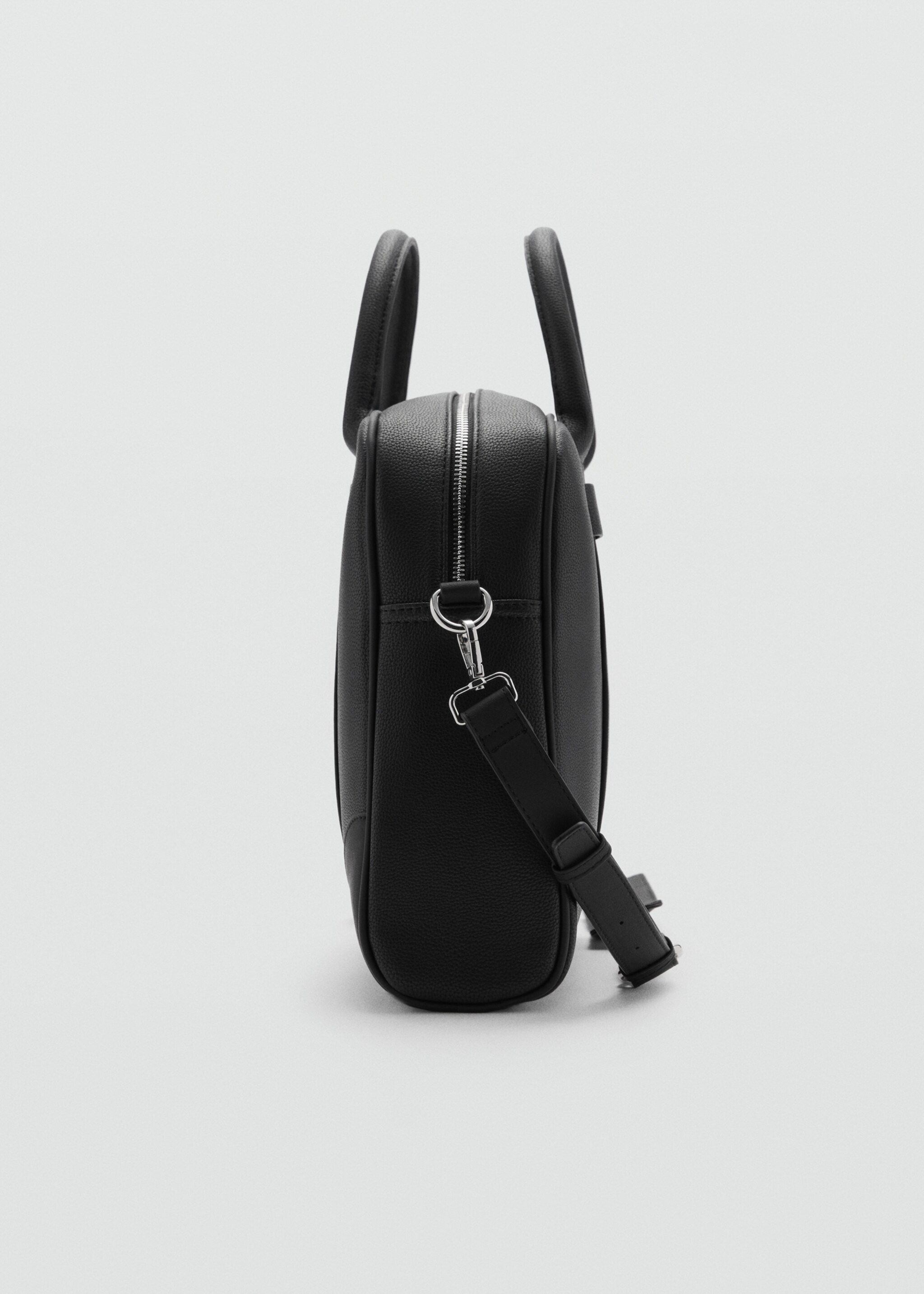 Leather-effect briefcase - Details of the article 1