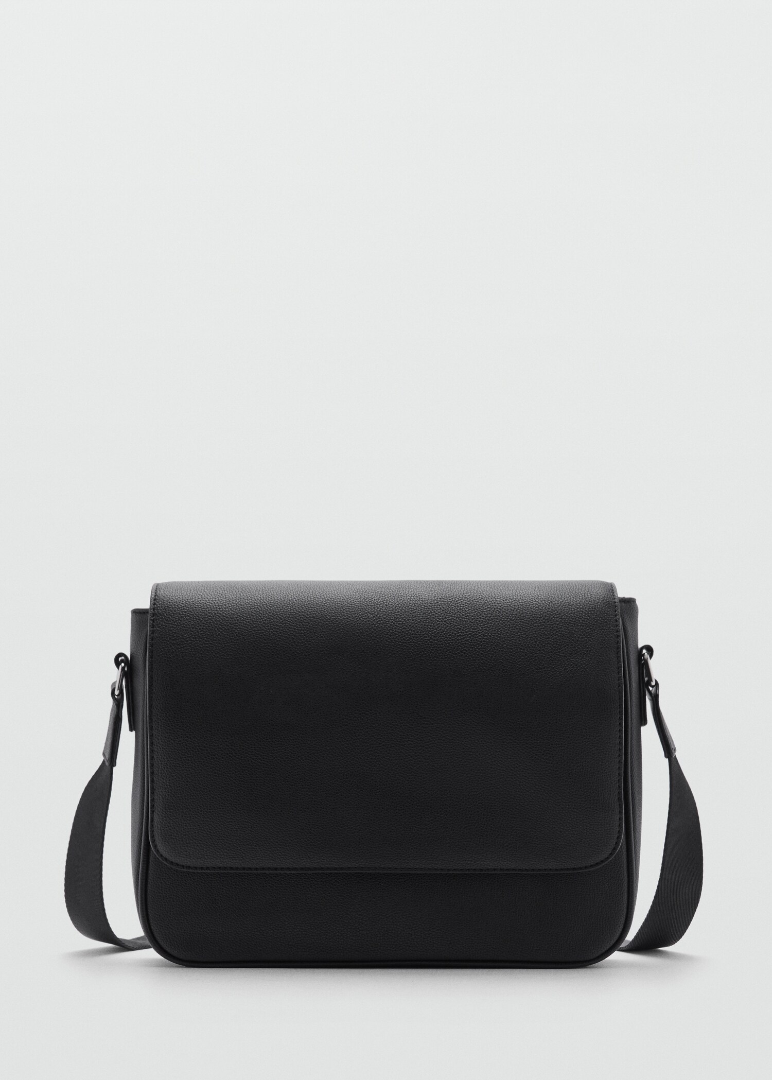 Leather-effect shoulder bag - Article without model