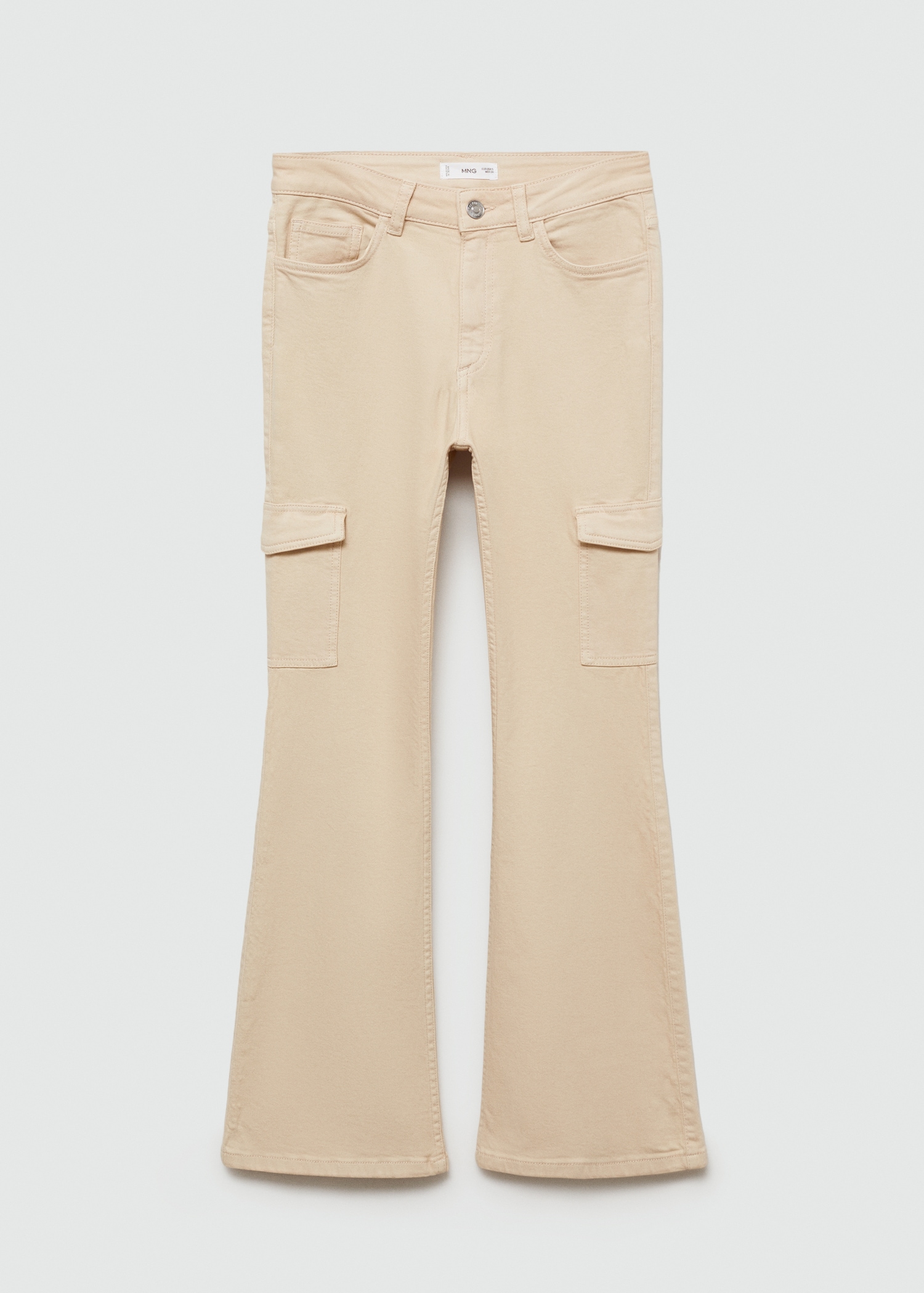 Flared cargo jeans - Article without model