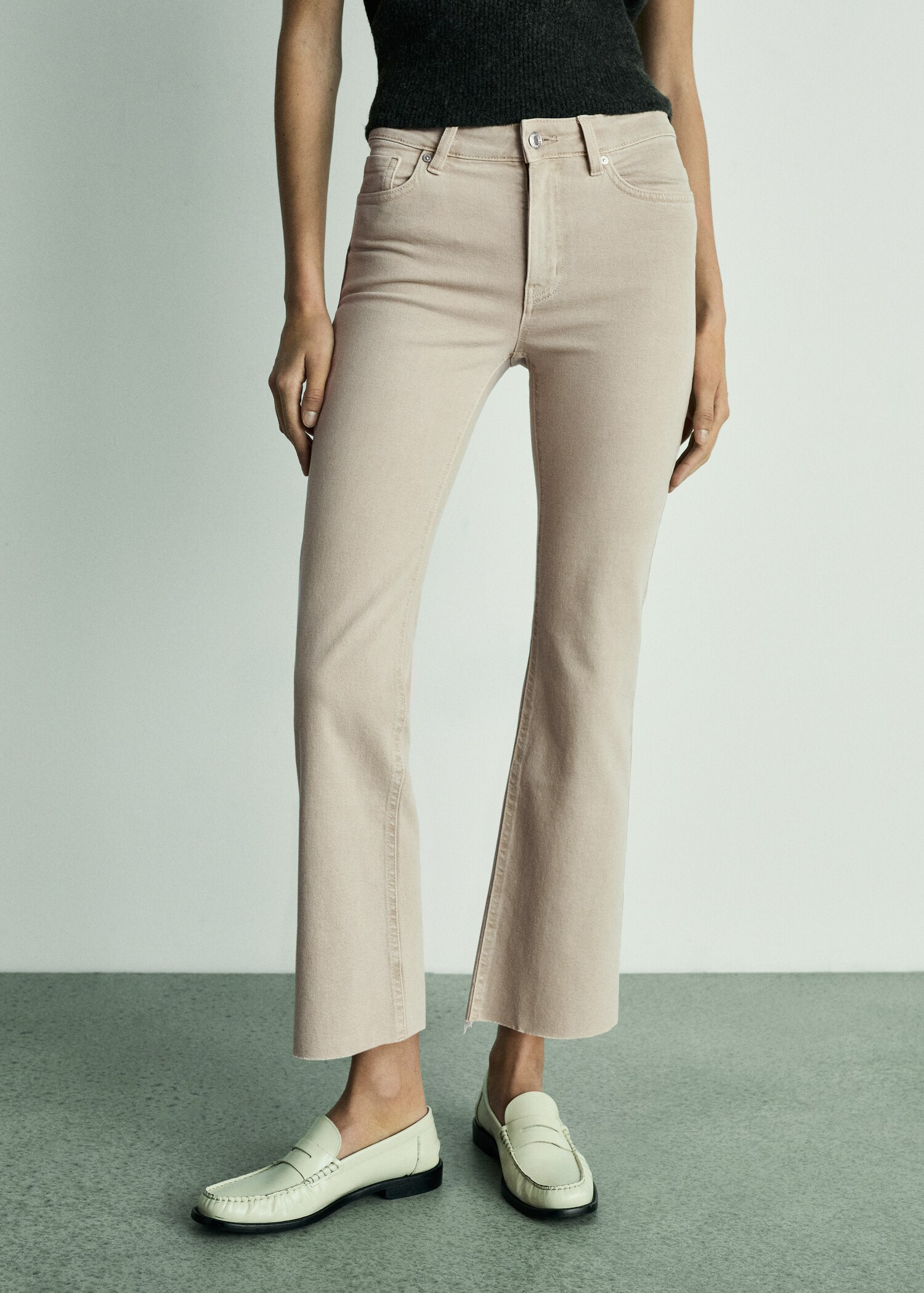 Jean Sienna flare crop - Plan moyen