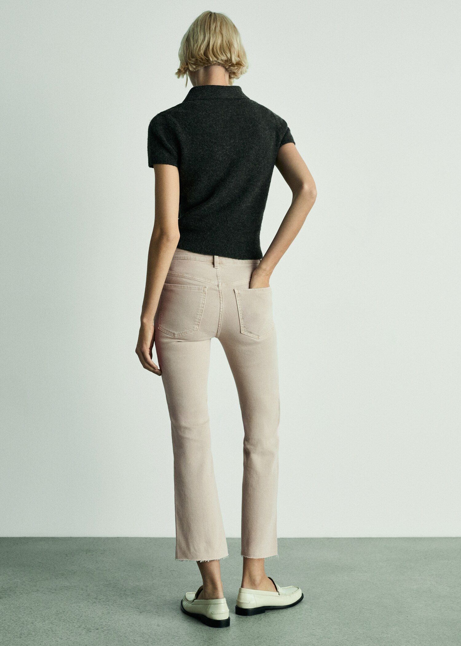 Jean Sienna flare crop - Verso de l’article
