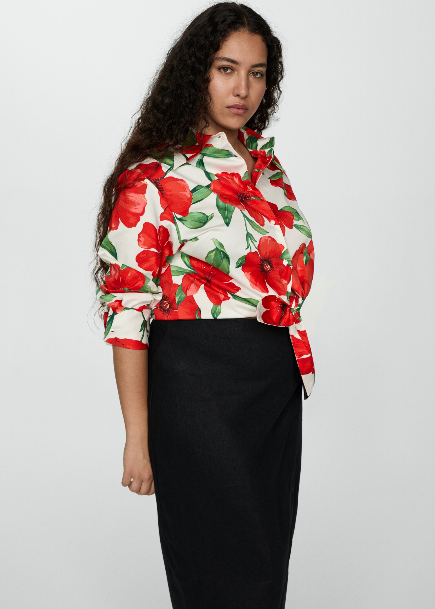 Camisa estampada lazo - Detalle del artículo 5