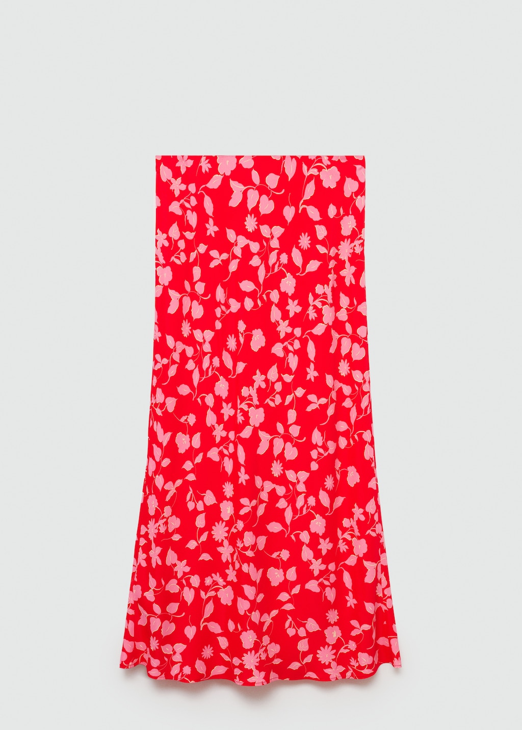 Printed long skirt