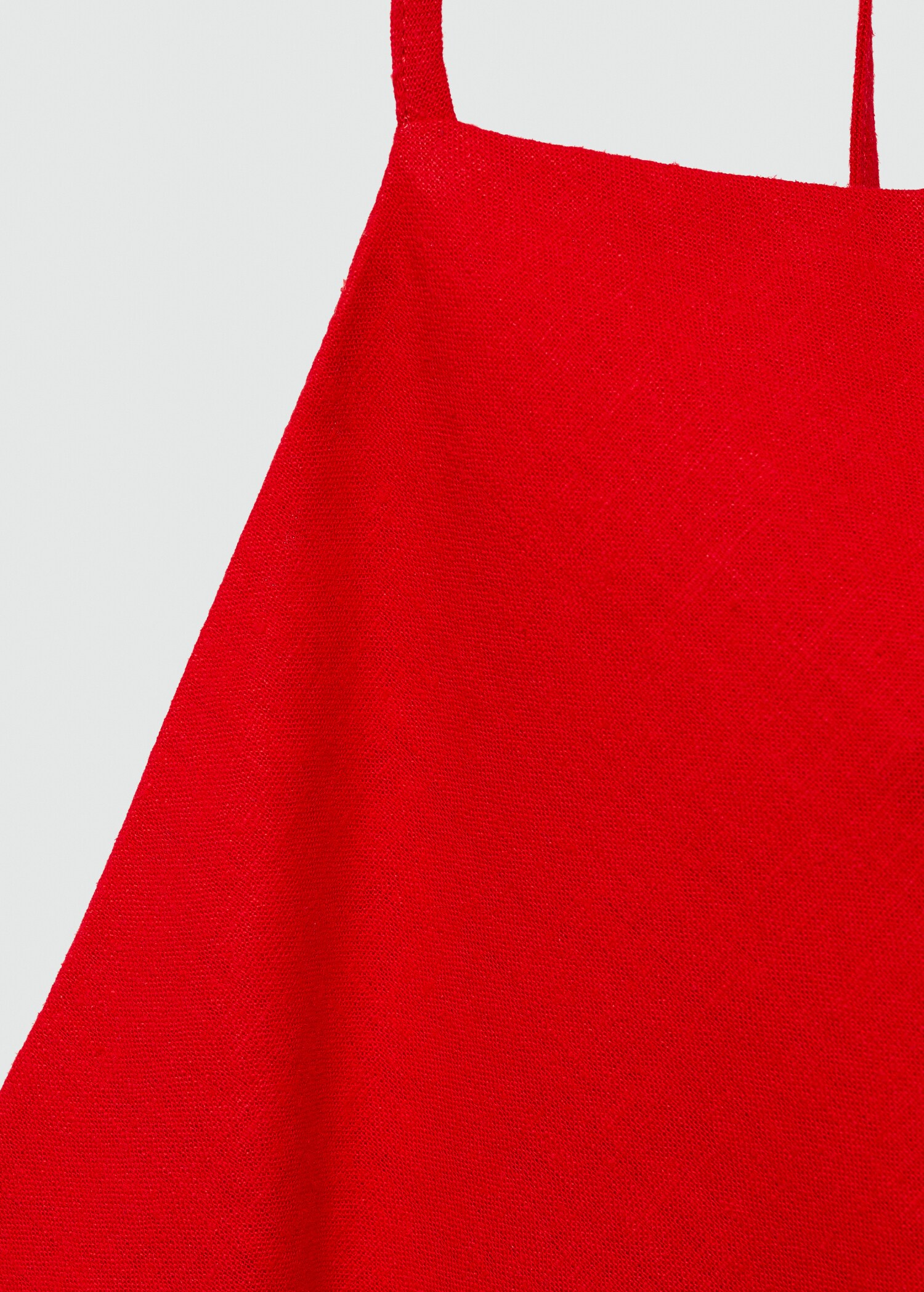 Halter-neck linen dress - Details of the article 8
