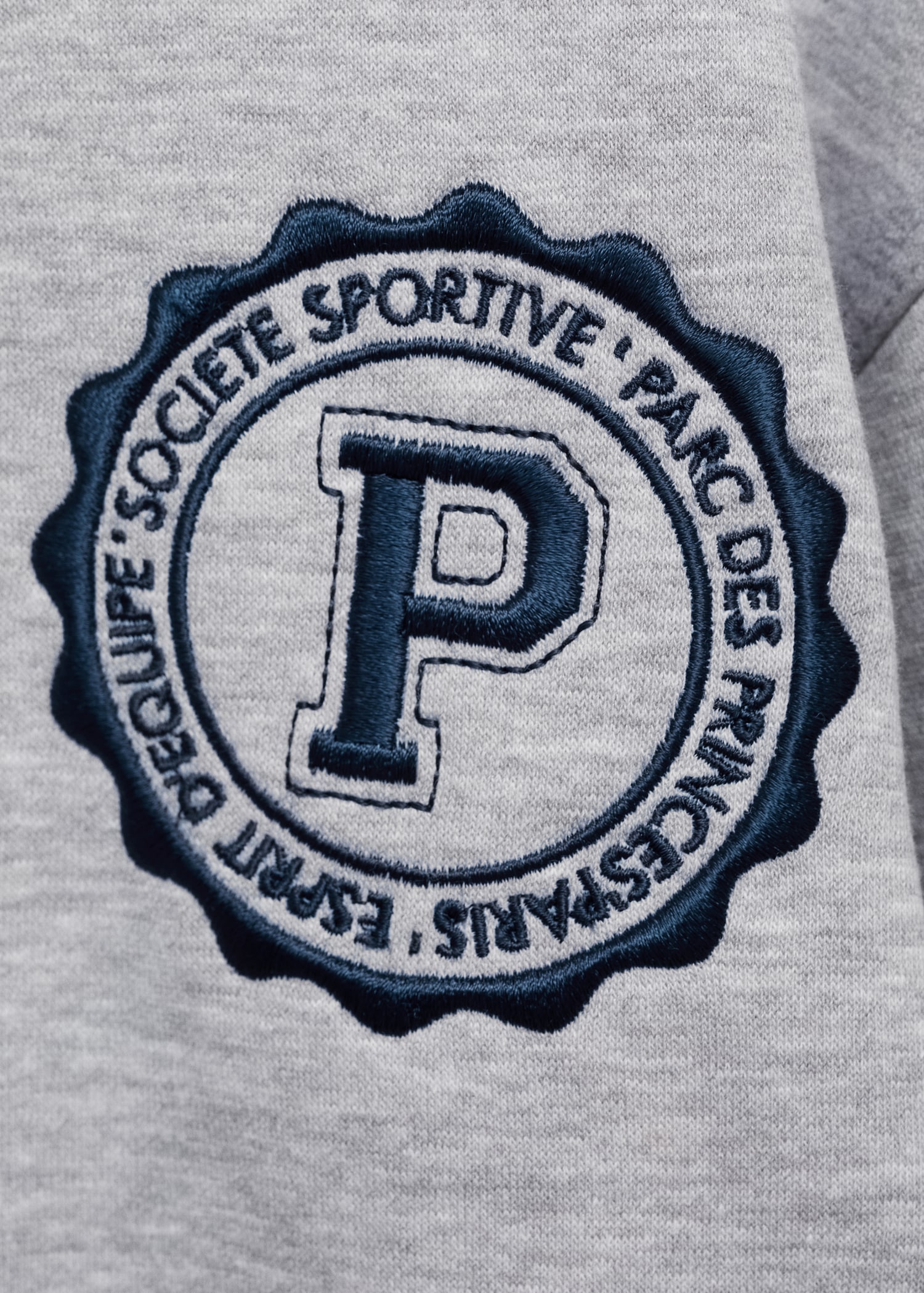 Embroidered detail cotton sweatshirt - Details of the article 0