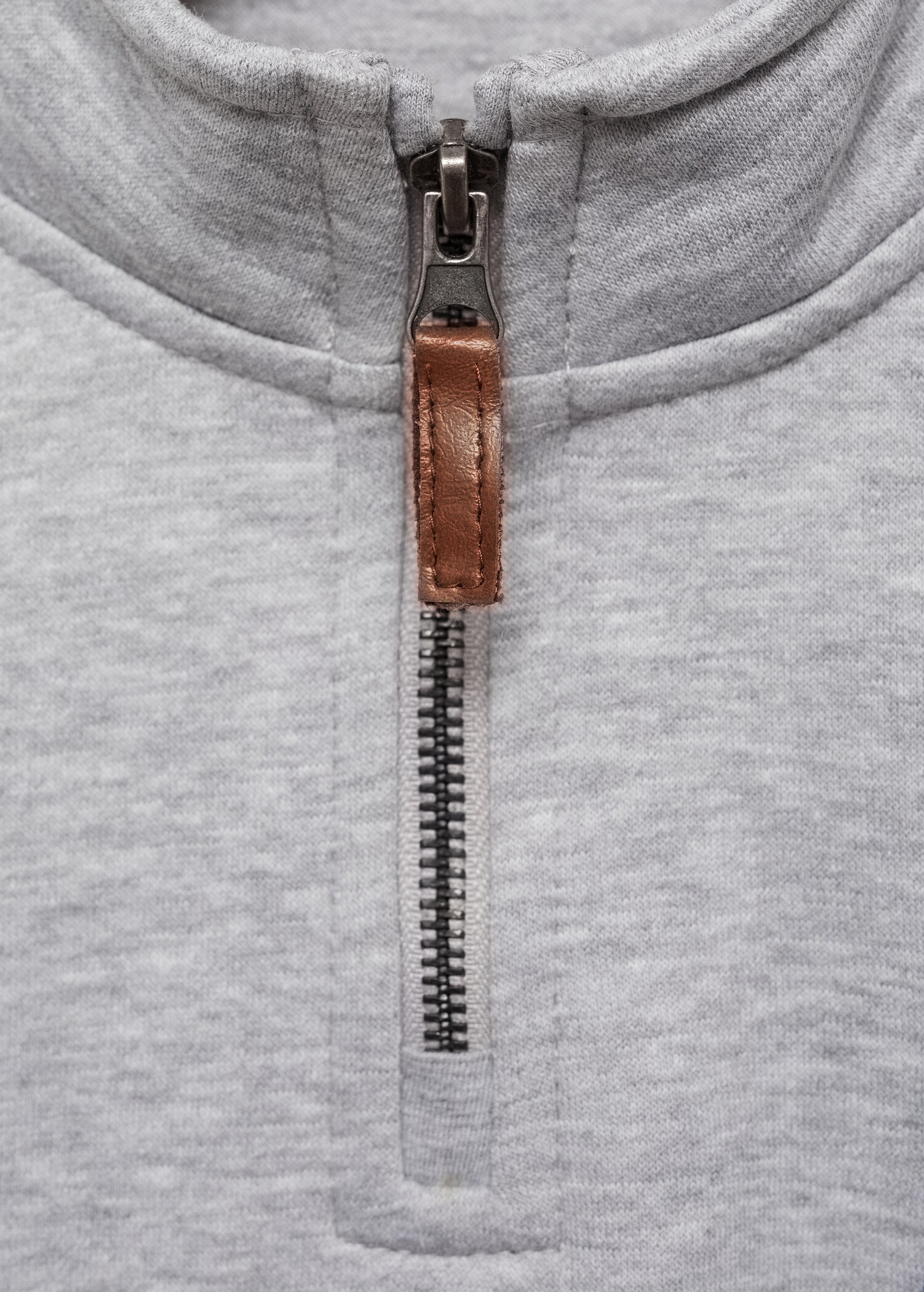 Embroidered detail cotton sweatshirt - Details of the article 8