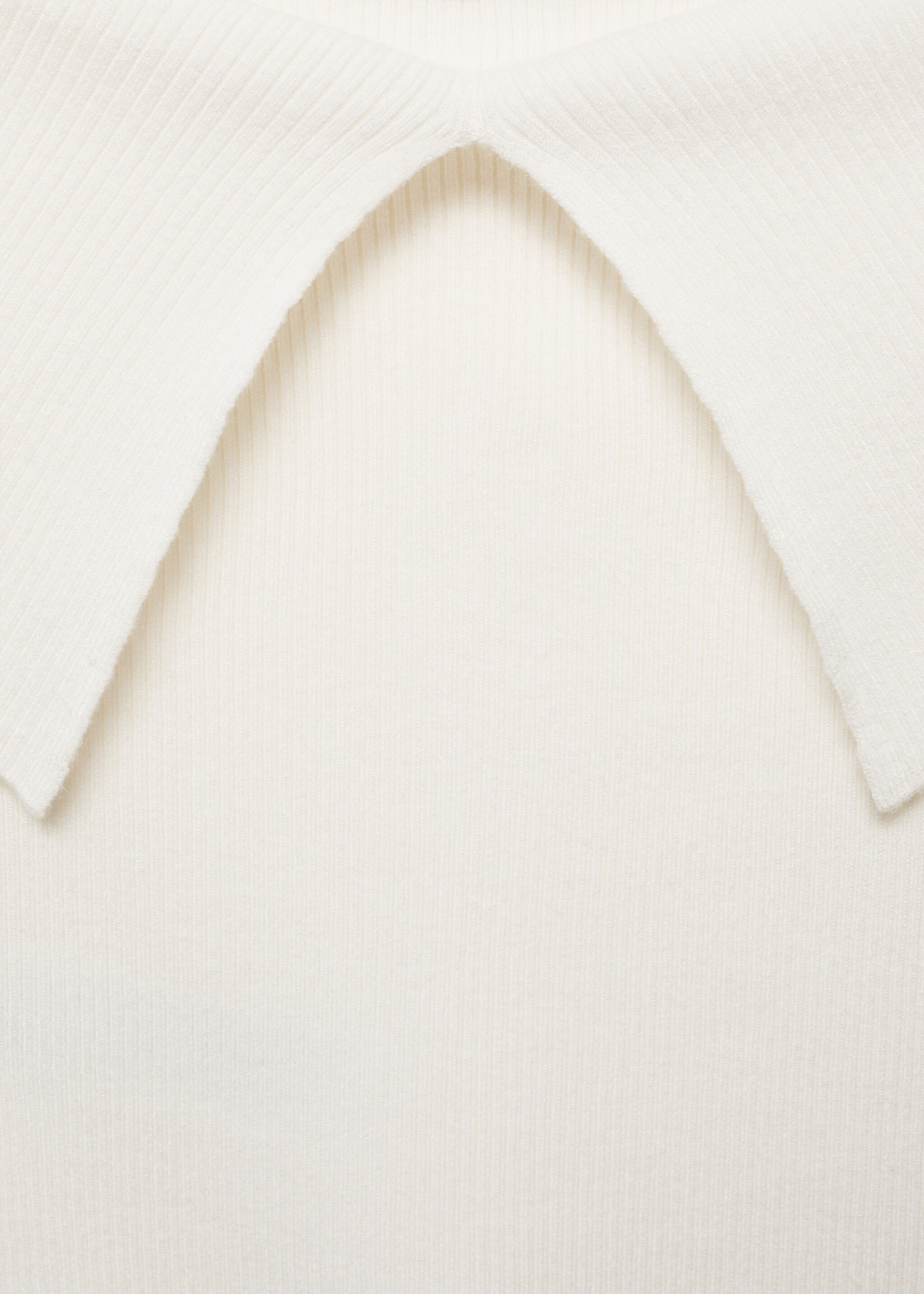 Off-the-shoulder knitted sweater - Details of the article 8