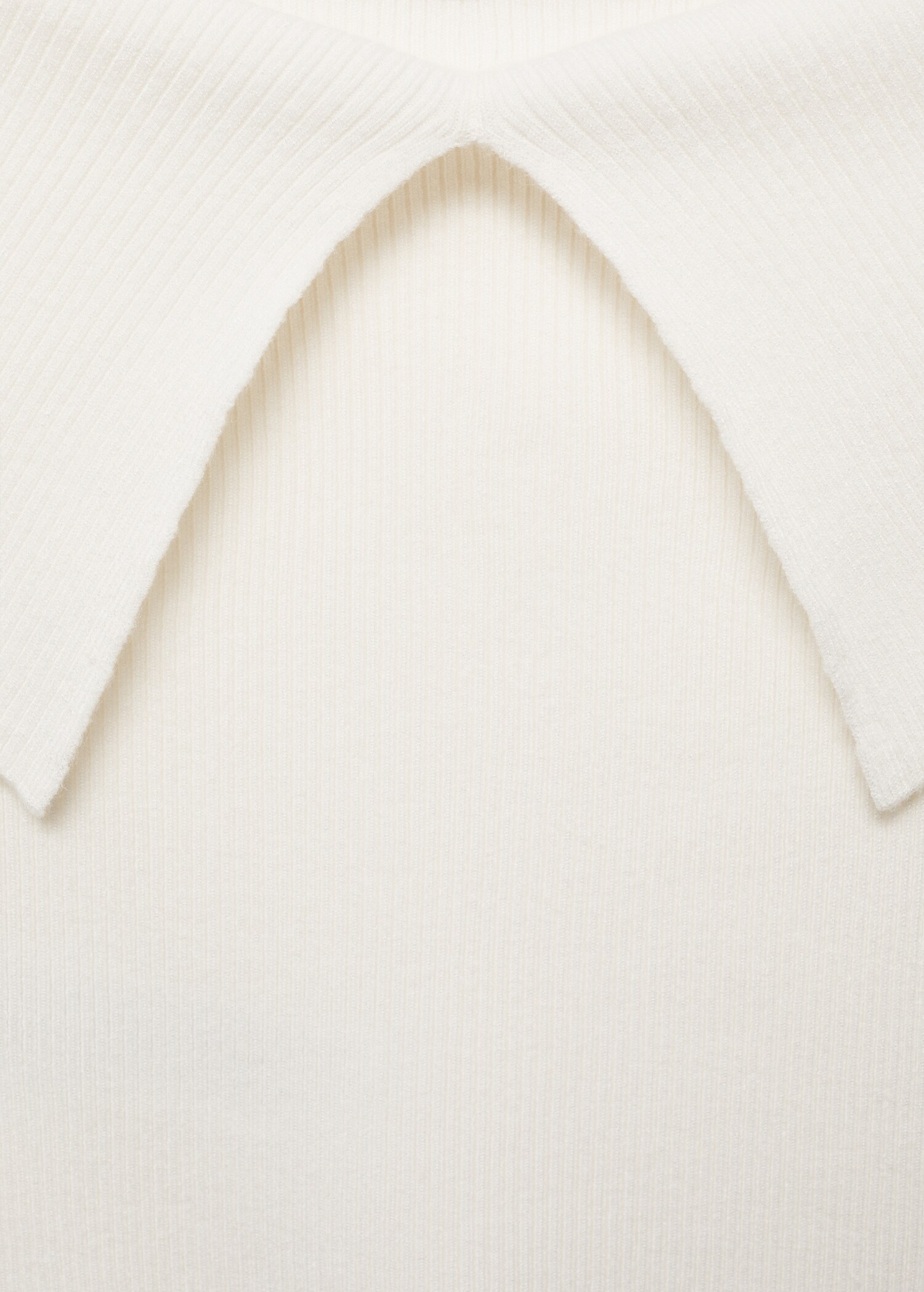 Off-the-shoulder knitted sweater - Details of the article 8
