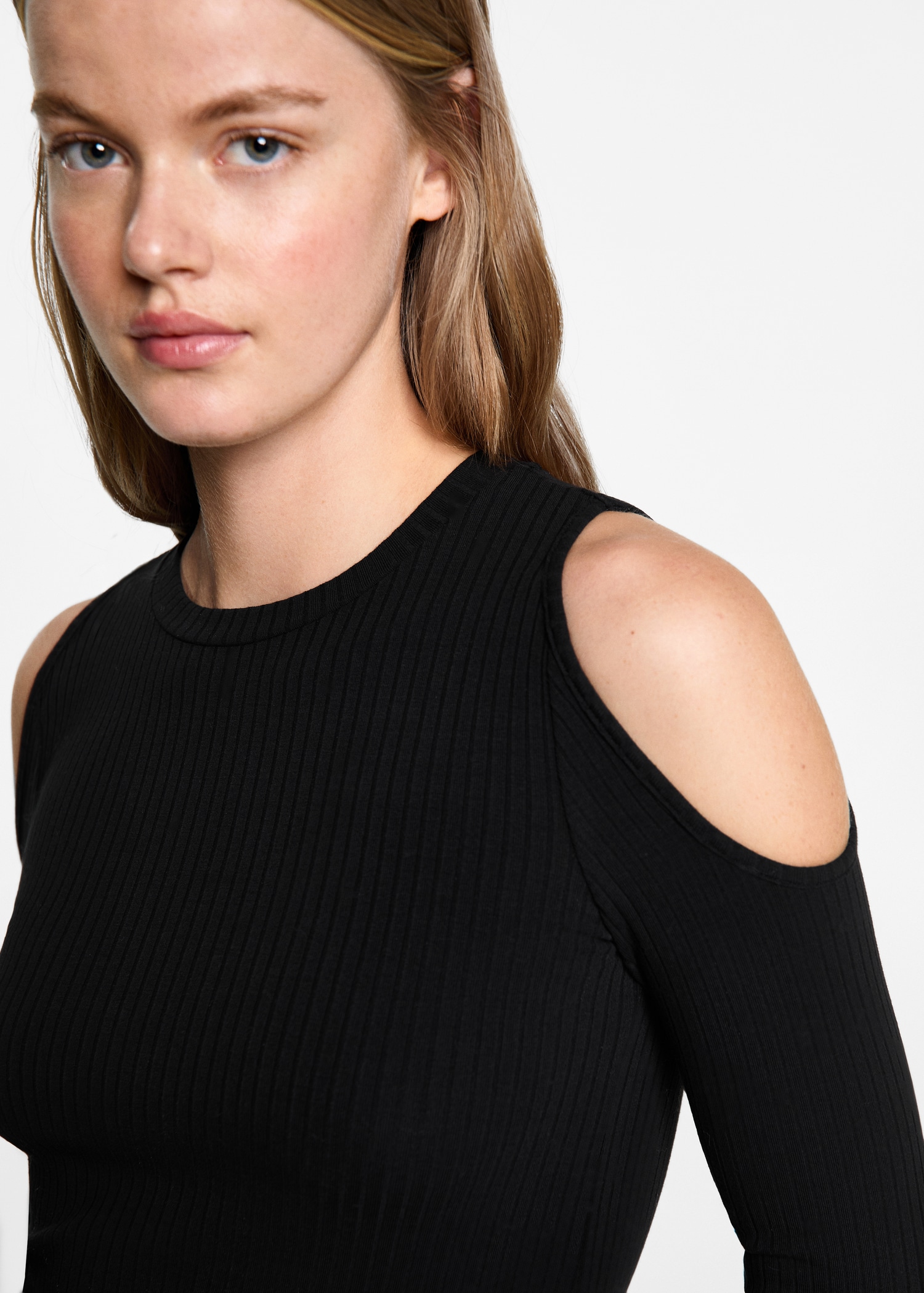 Side slit long dress - Details of the article 1