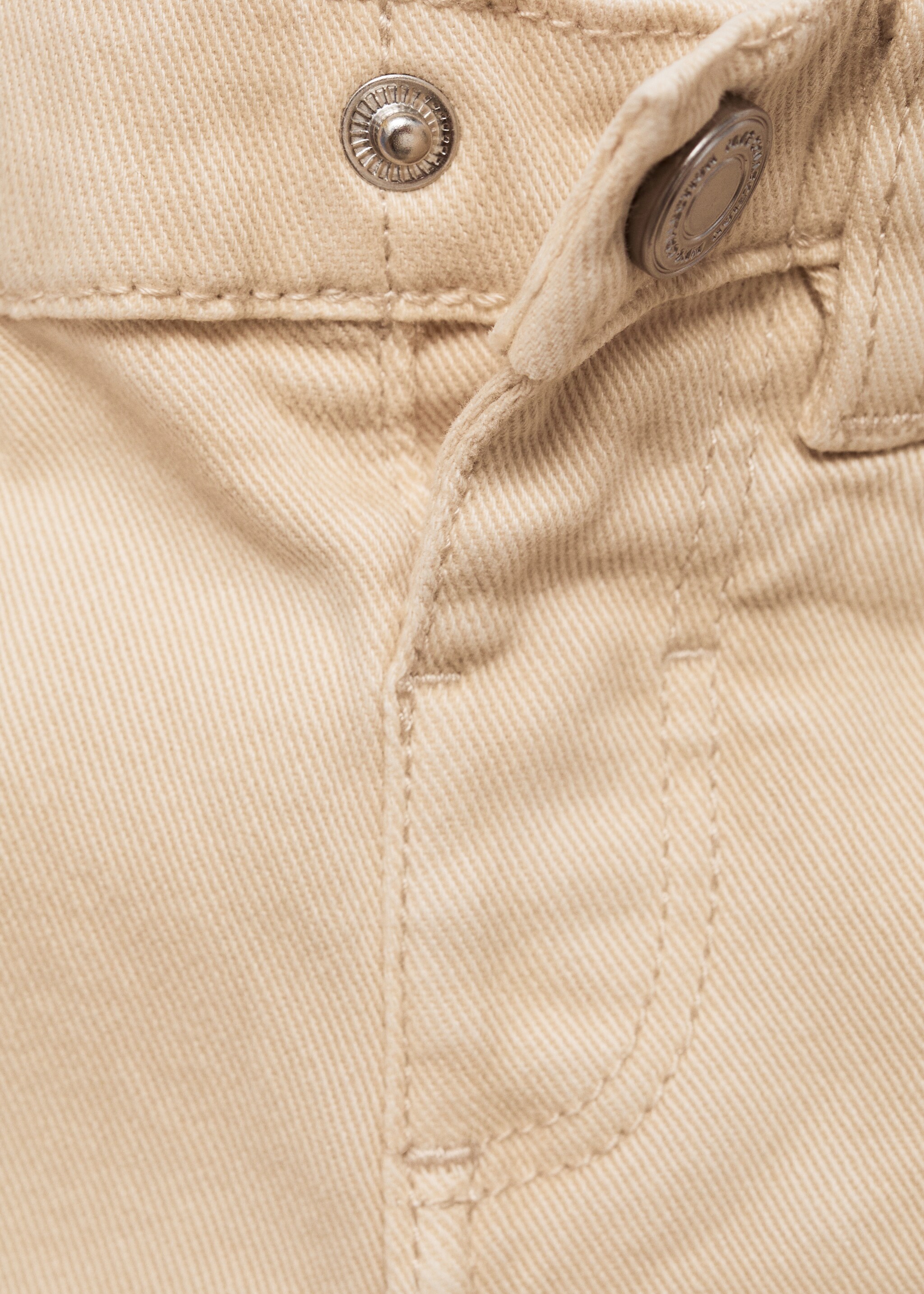 Straight-fit cotton trousers - Details of the article 8